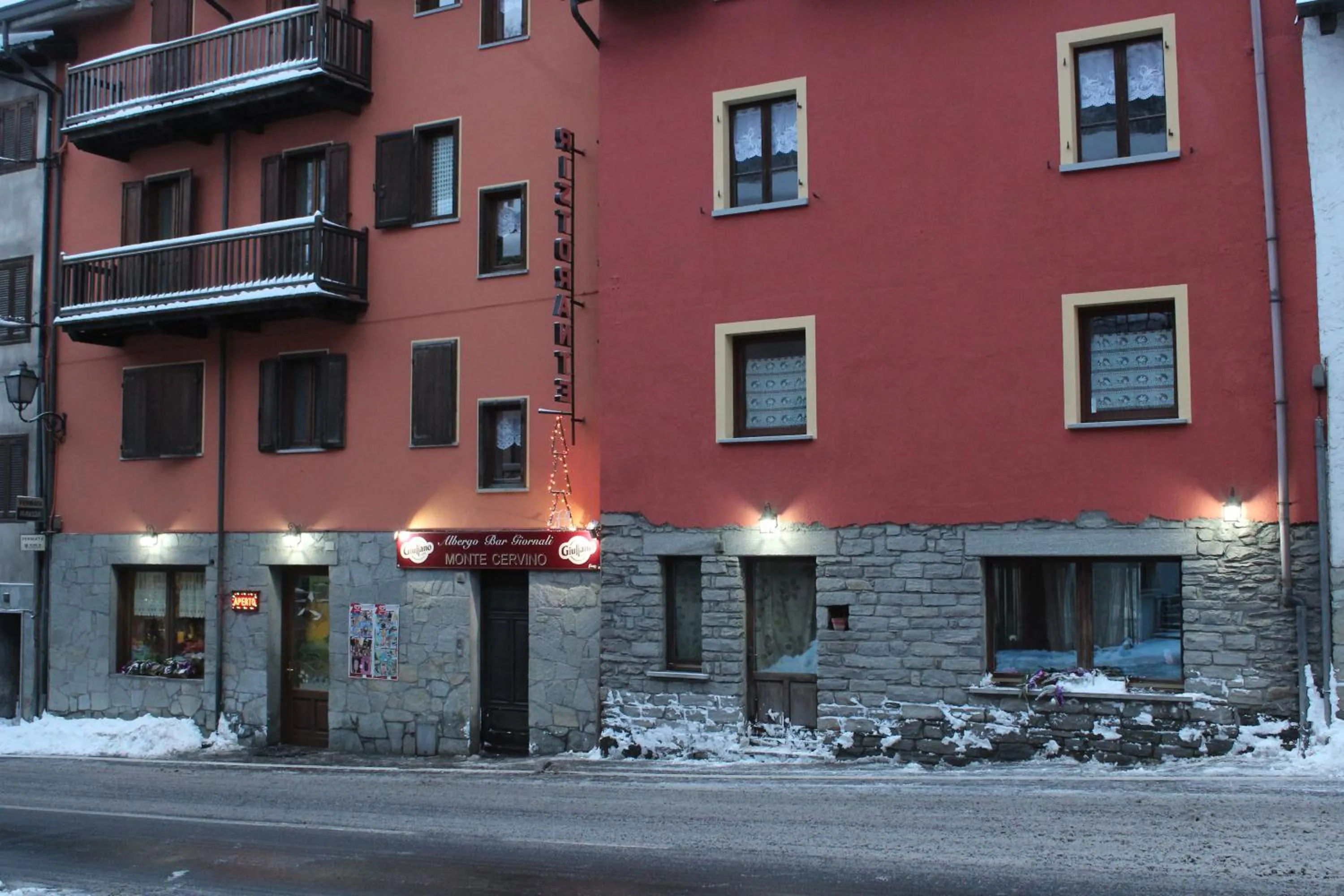 Property building in Locanda monte cervino