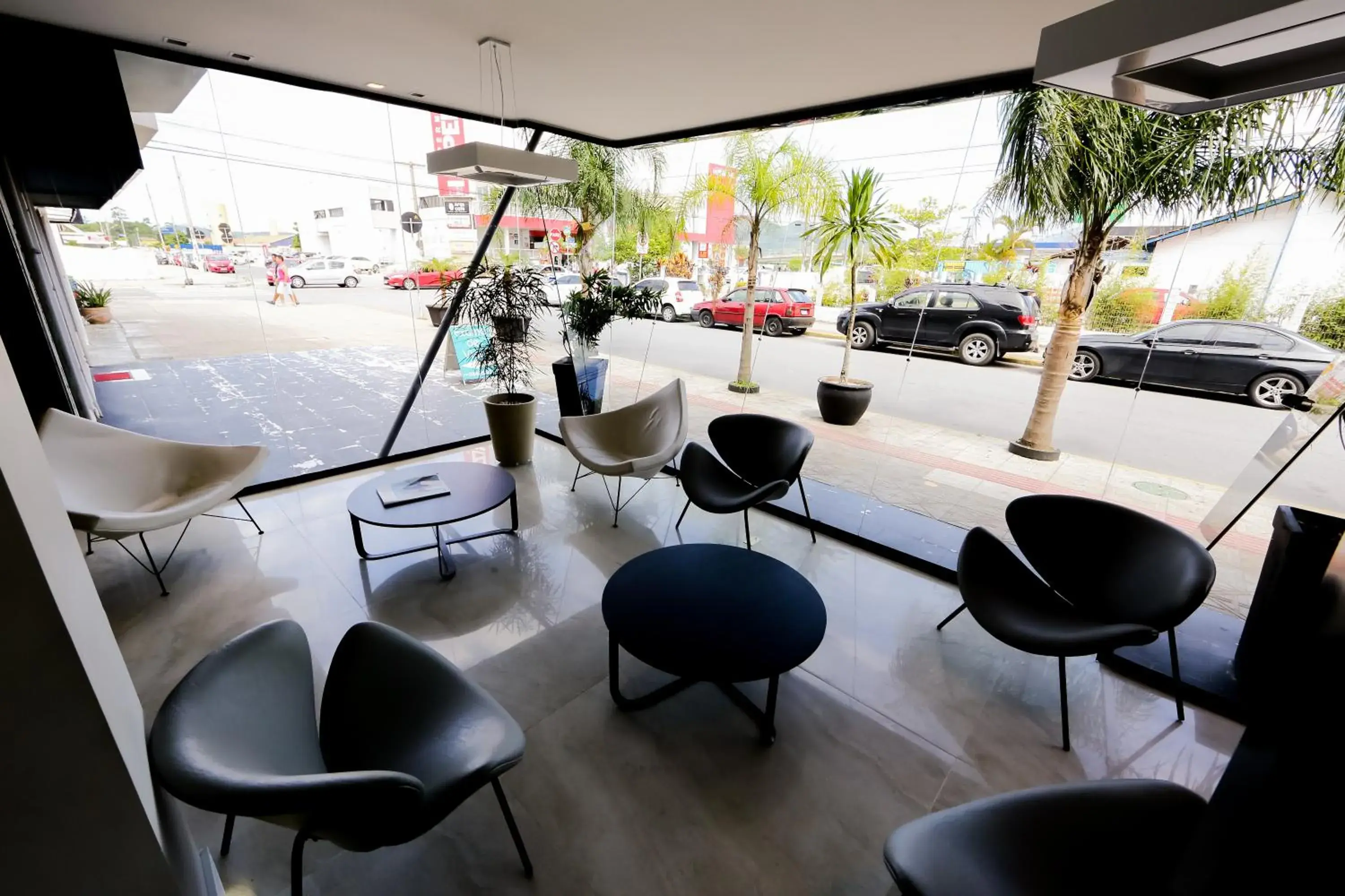 Living room in Das Nações Hotel Living room in Das Nações Hotel