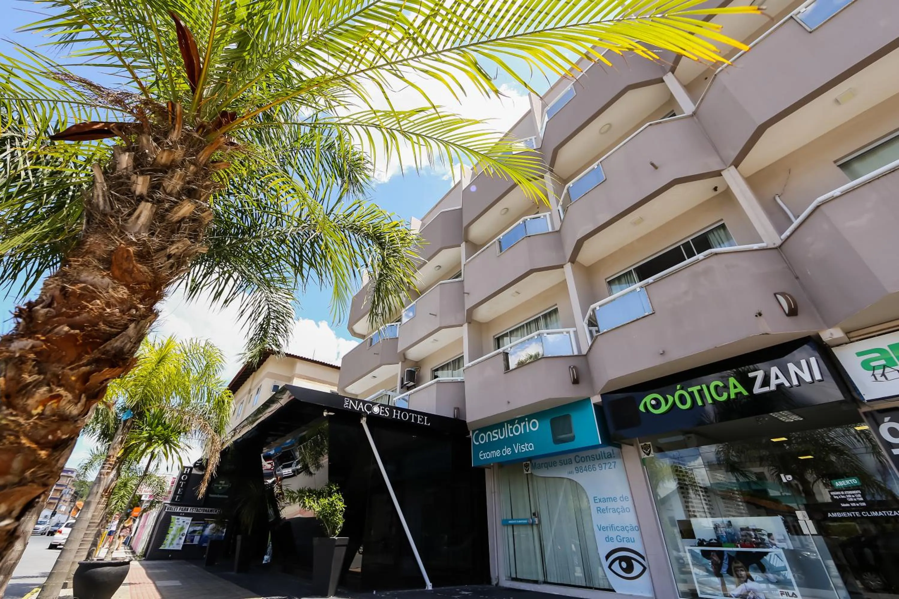 Property building in Das Nações Hotel