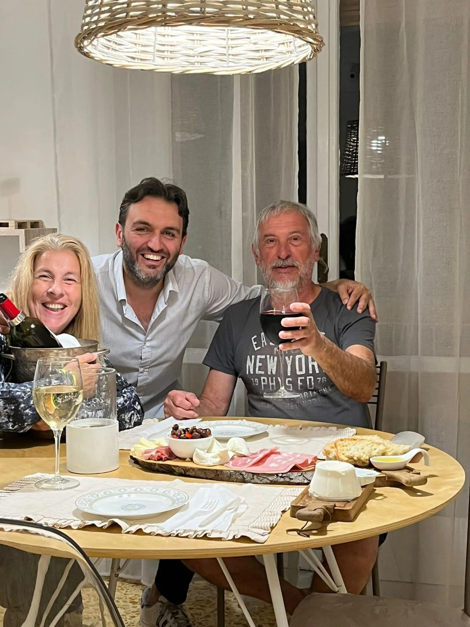 Living room in Pompei Palace B&B
