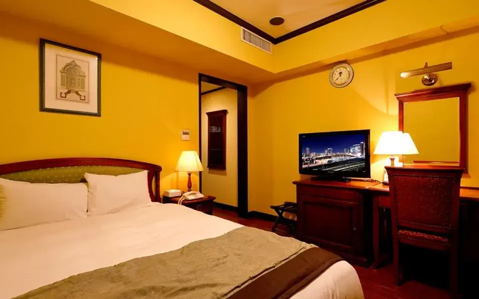 Bed in Hotel Monterey Osaka Bed in Hotel Monterey Osaka
