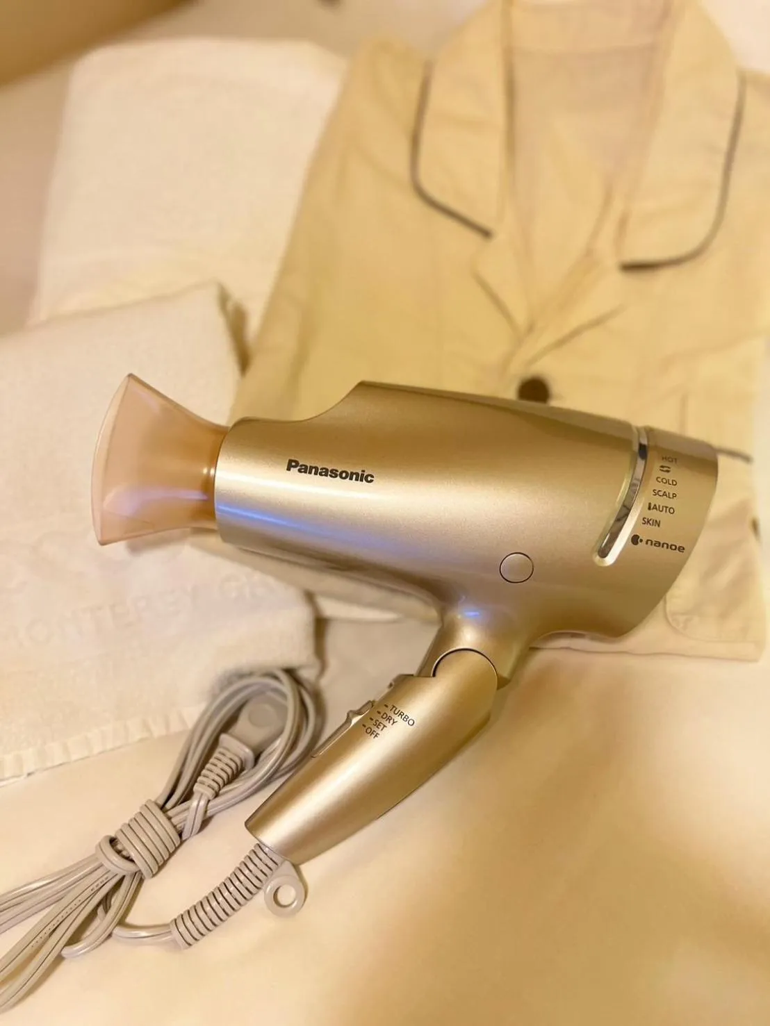 hair dryier in Hotel Monterey Sendai