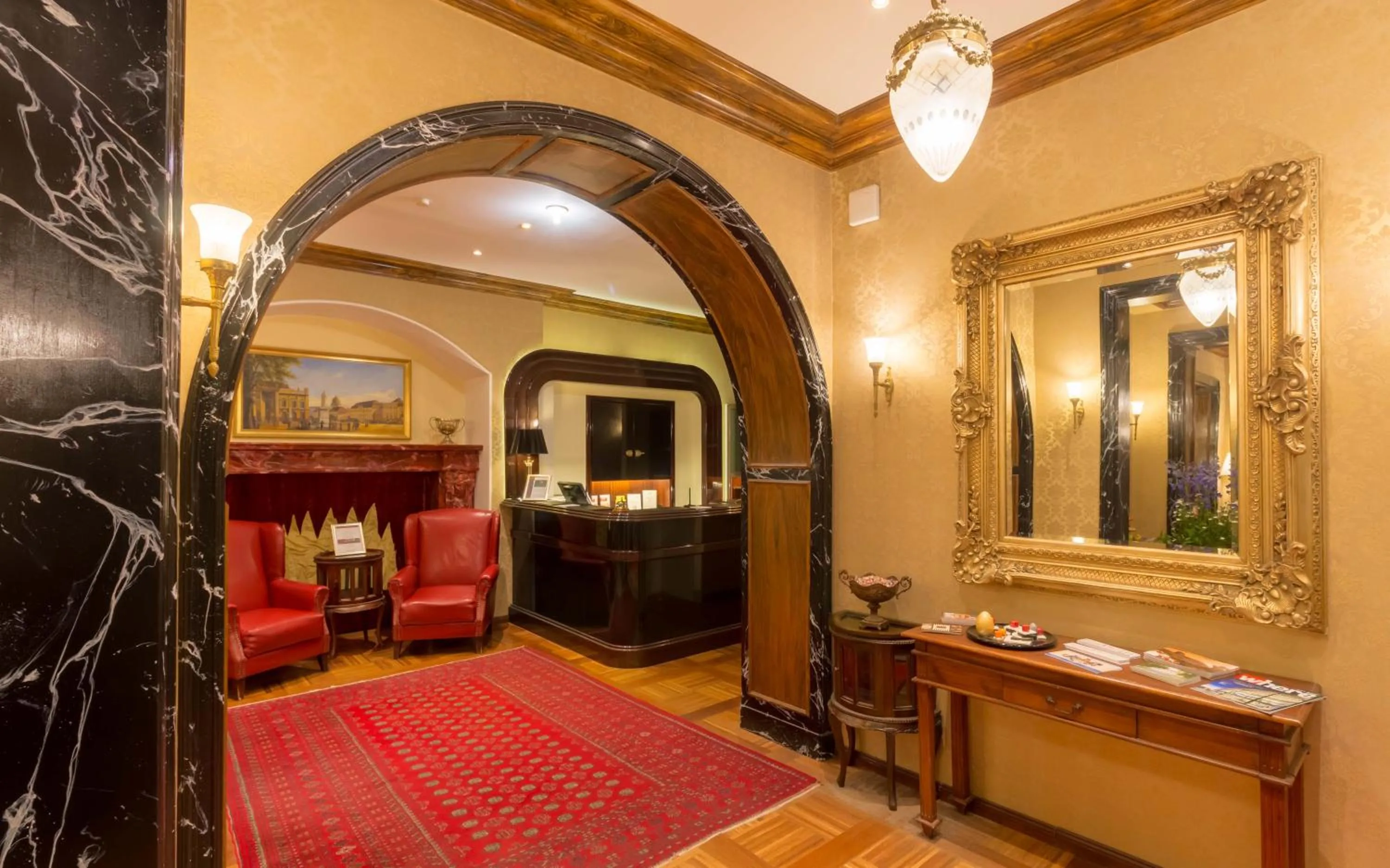 Lobby or reception in Myer's Hotel Berlin