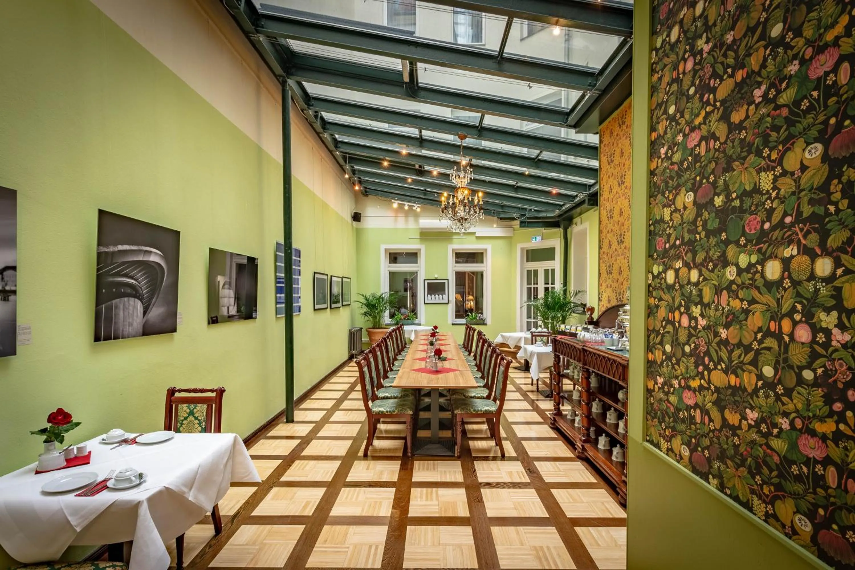 Decorative detail in Myer's Hotel Berlin