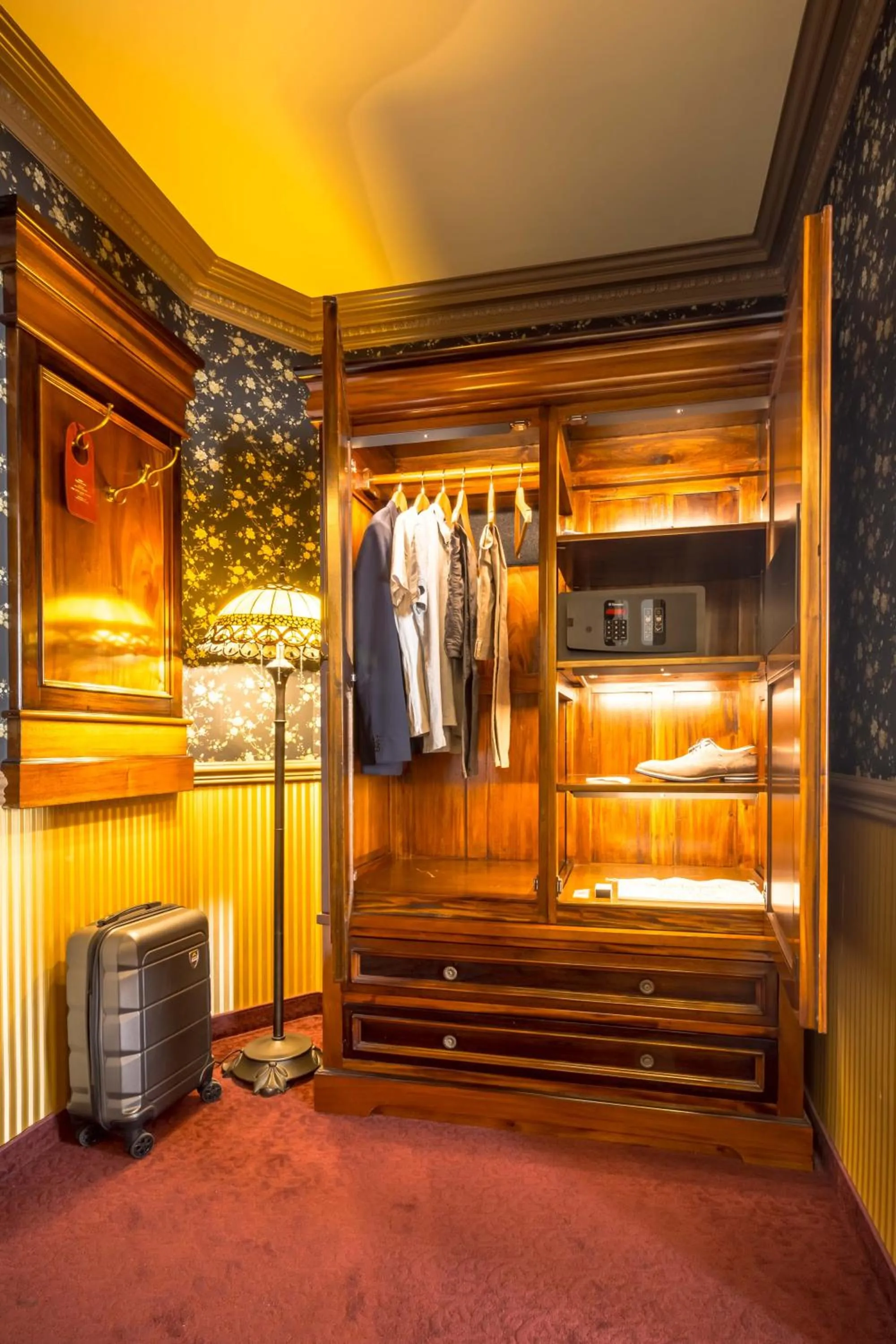 wardrobe in Myer's Hotel Berlin