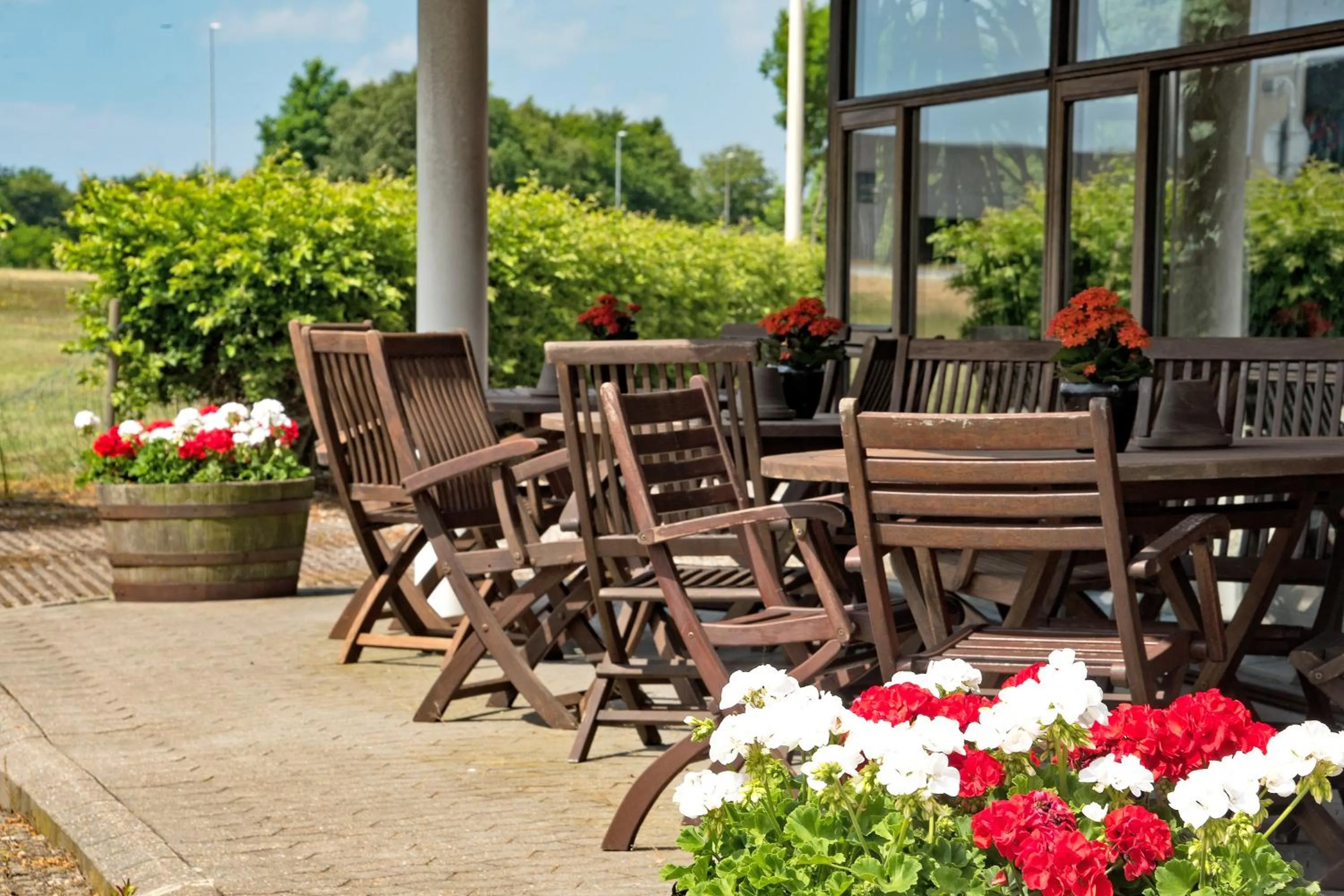 Patio in Hotel Varde