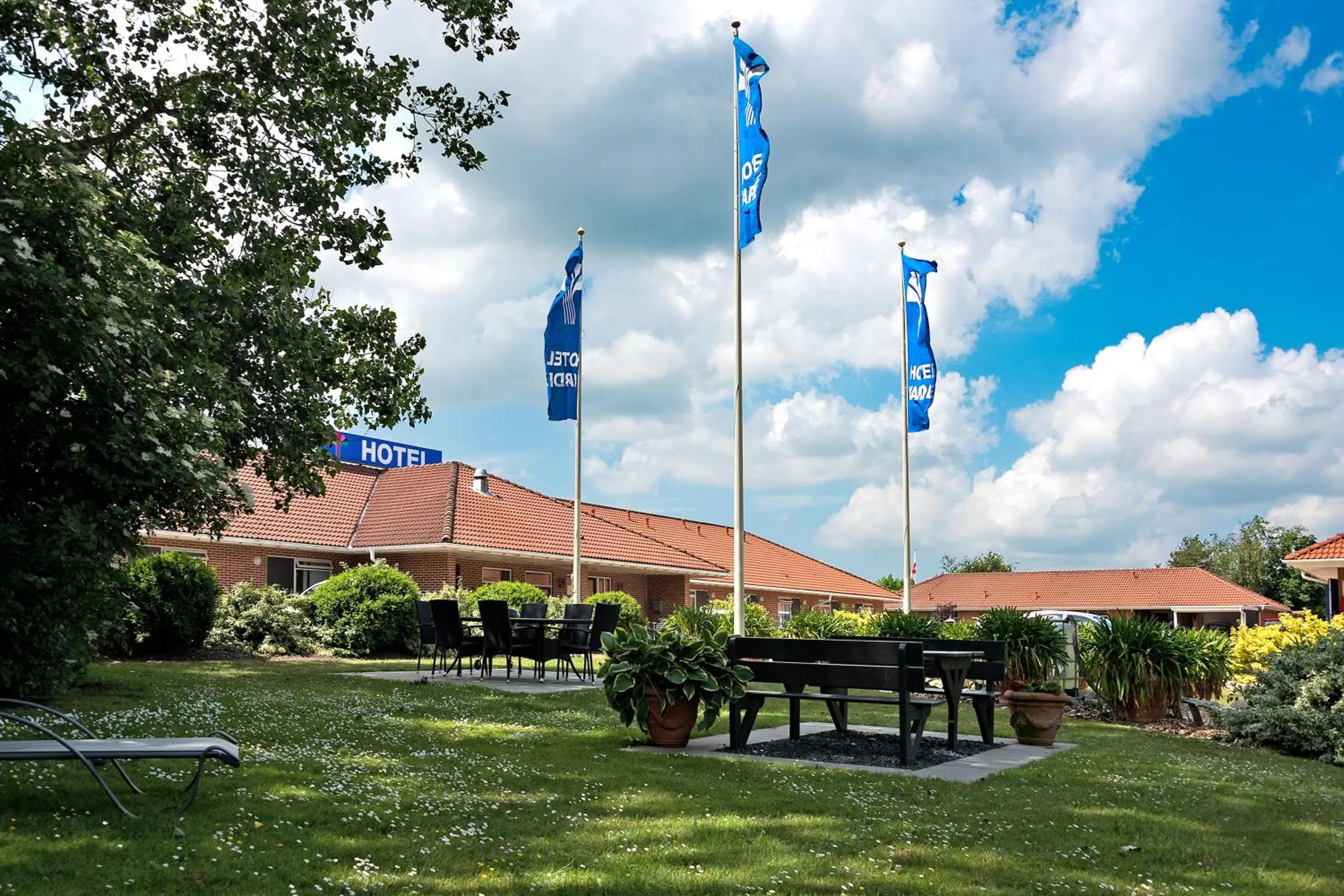 Patio in Hotel Varde