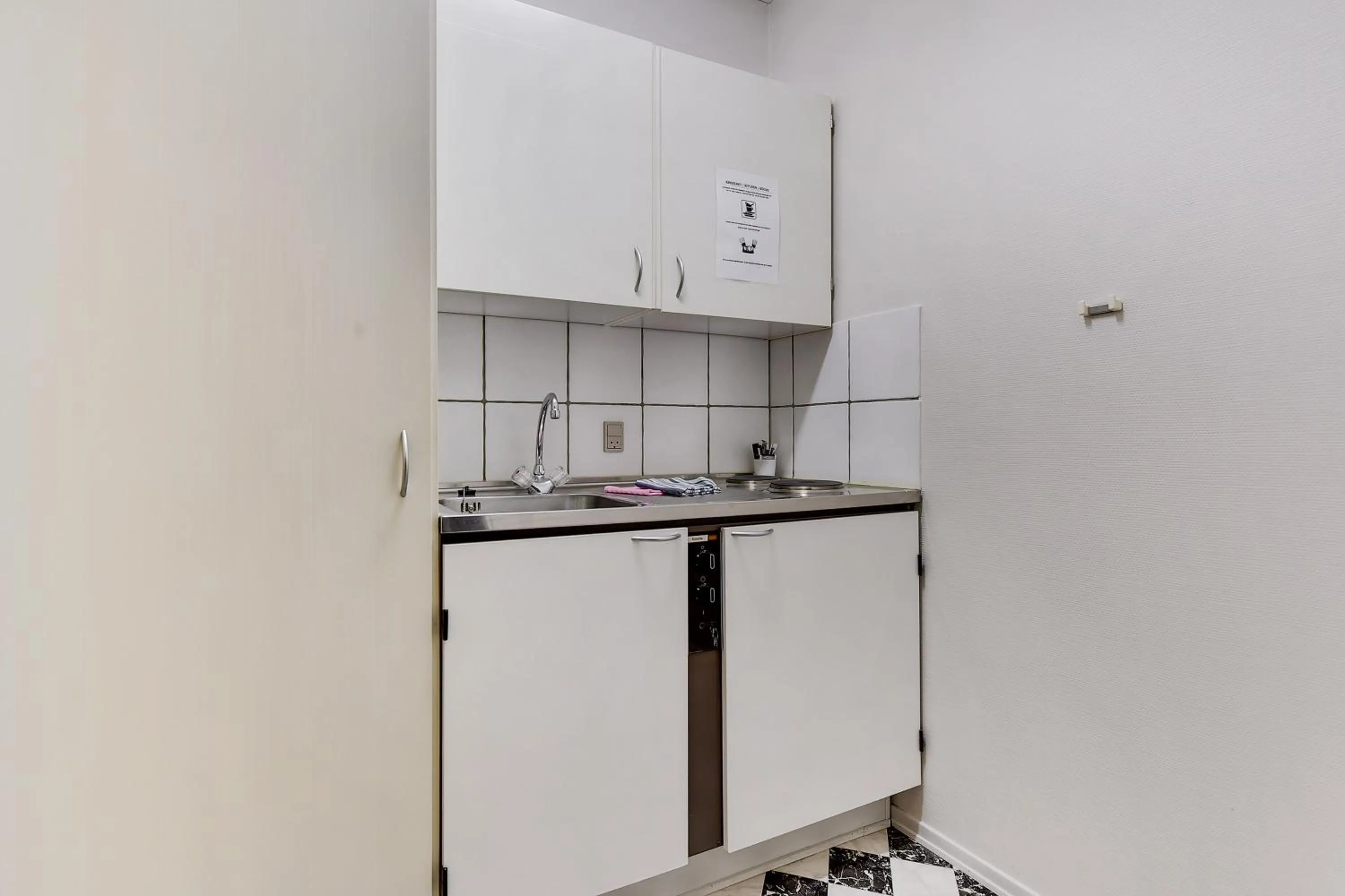 Kitchen or kitchenette in Hotel Varde