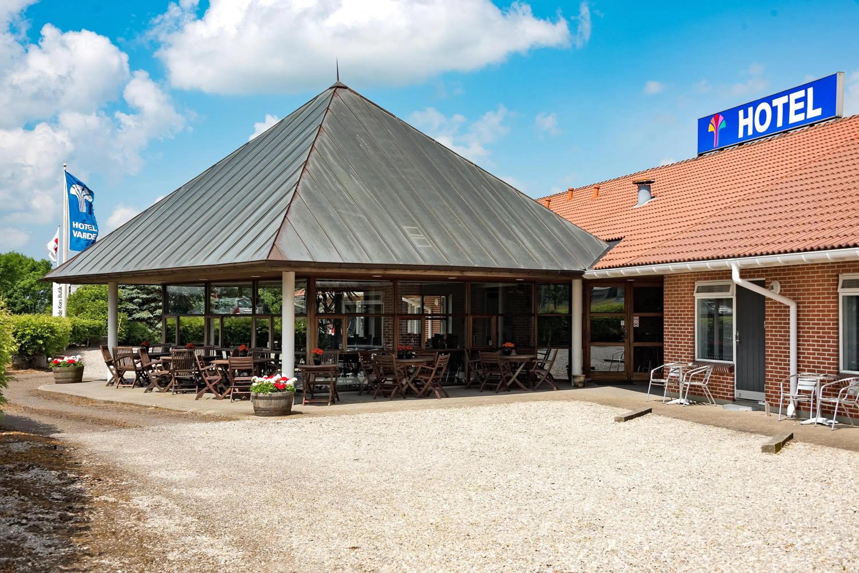 Patio in Hotel Varde
