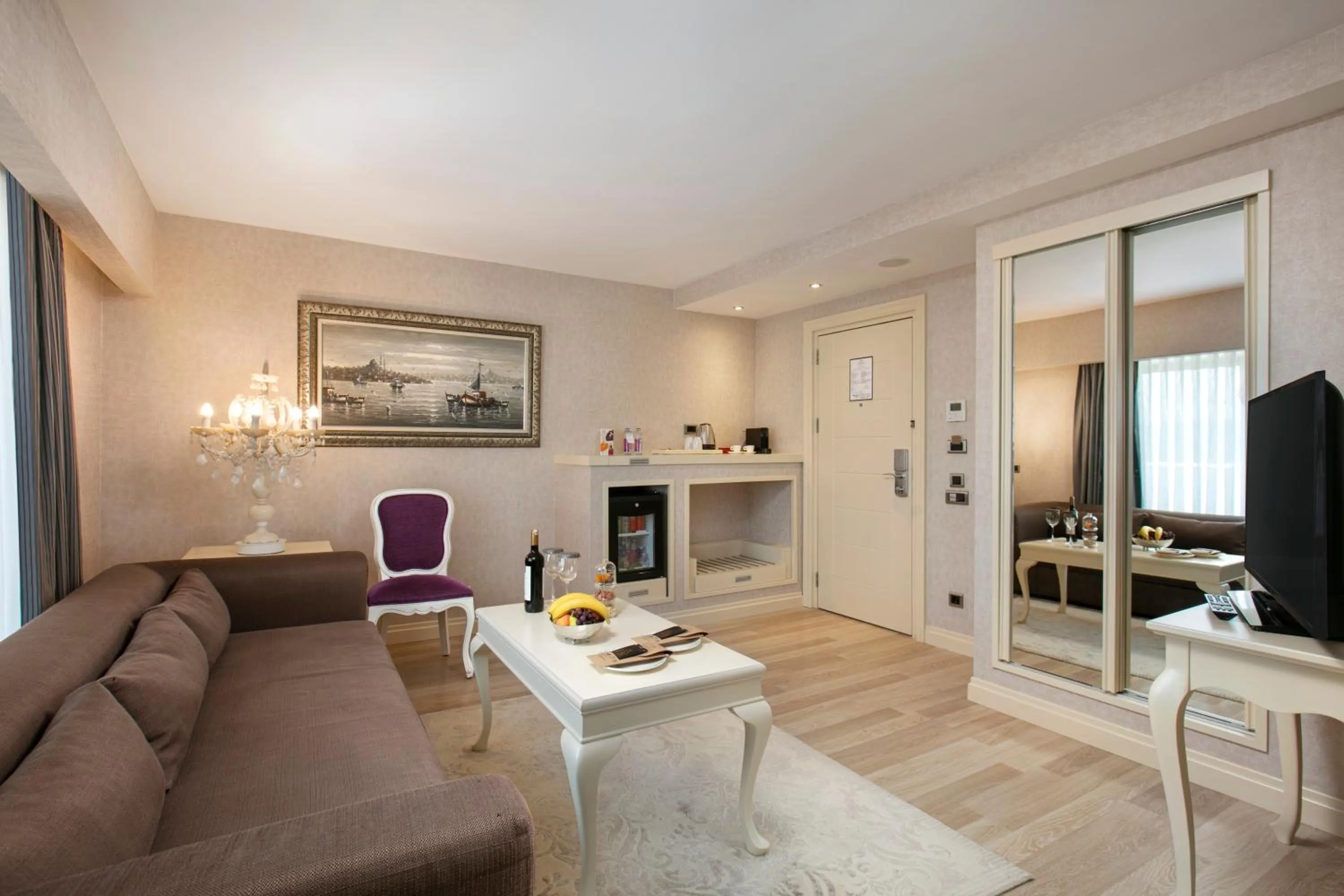 Living room in Limak Eurasia Luxury Hotel