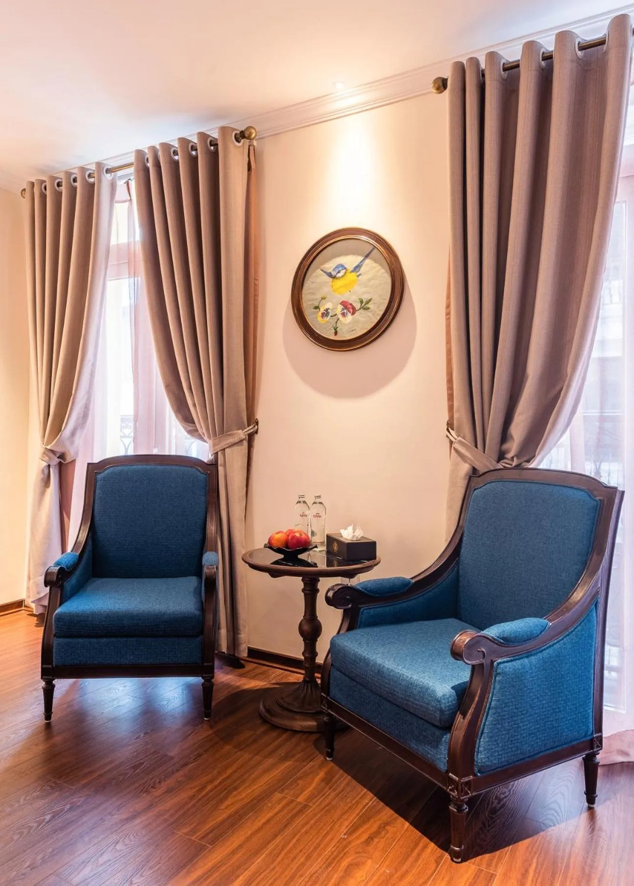 Seating area in Hanoi Tirant Hotel