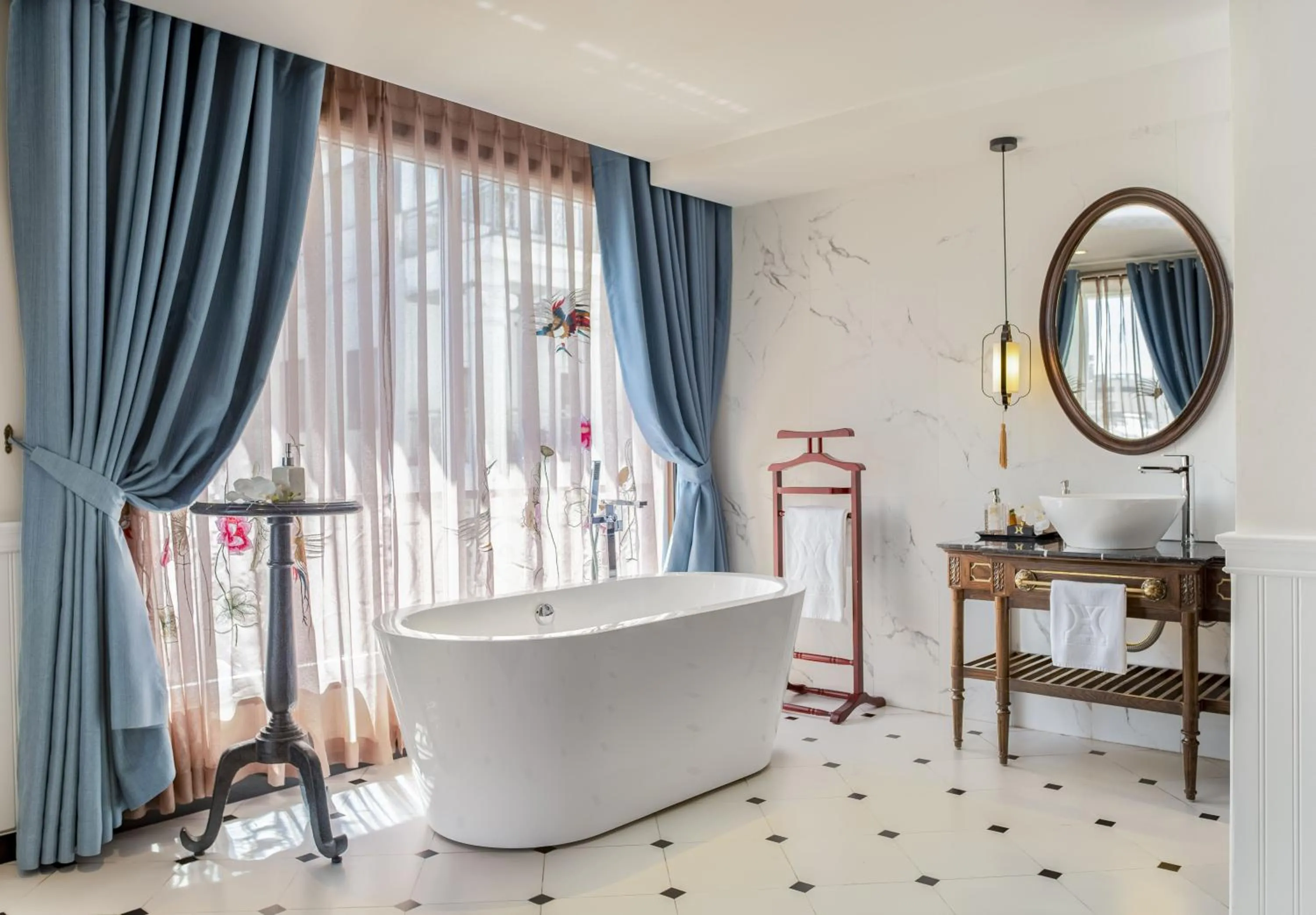 Bathroom in Hanoi Tirant Hotel