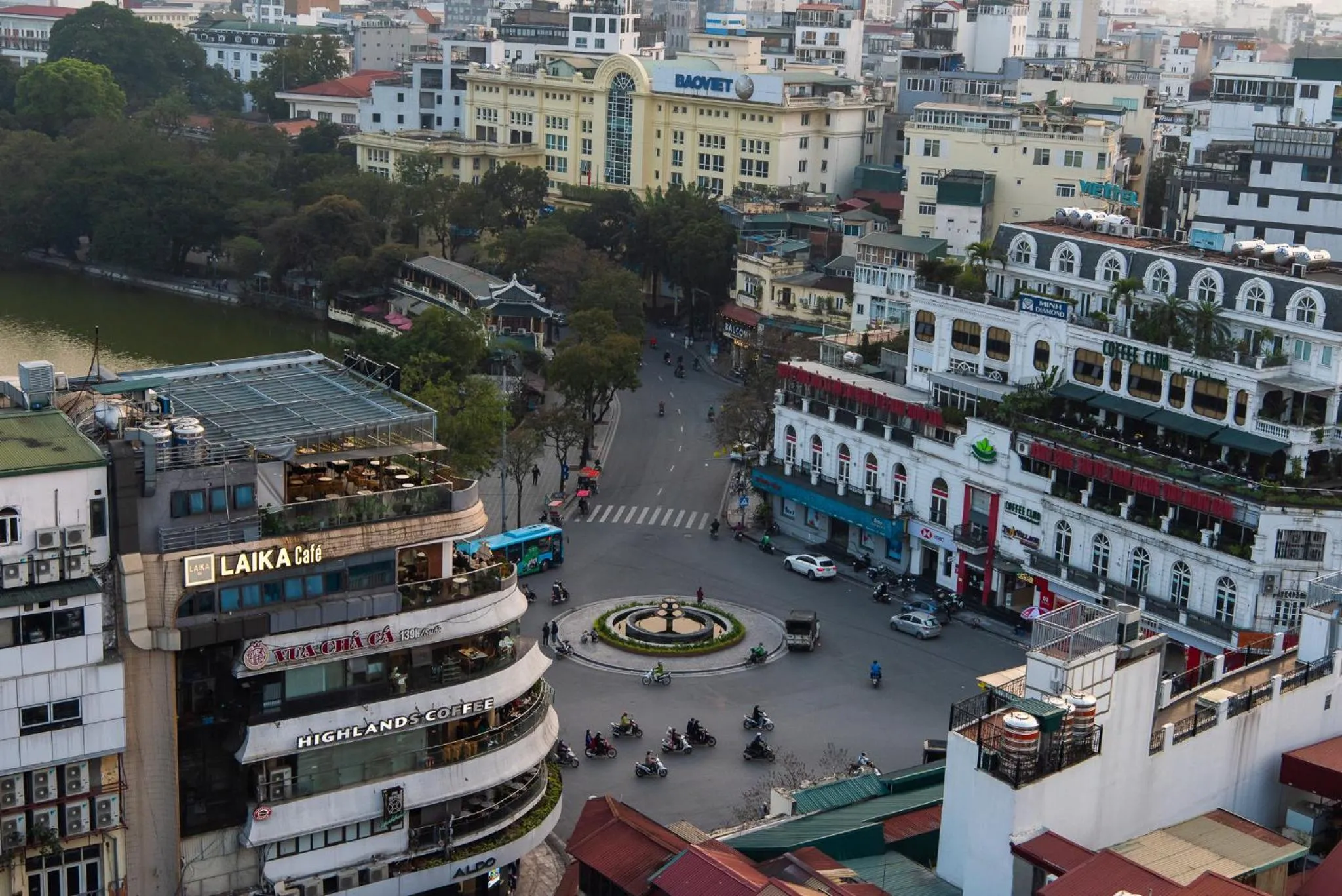 City view in Hanoi Tirant Hotel