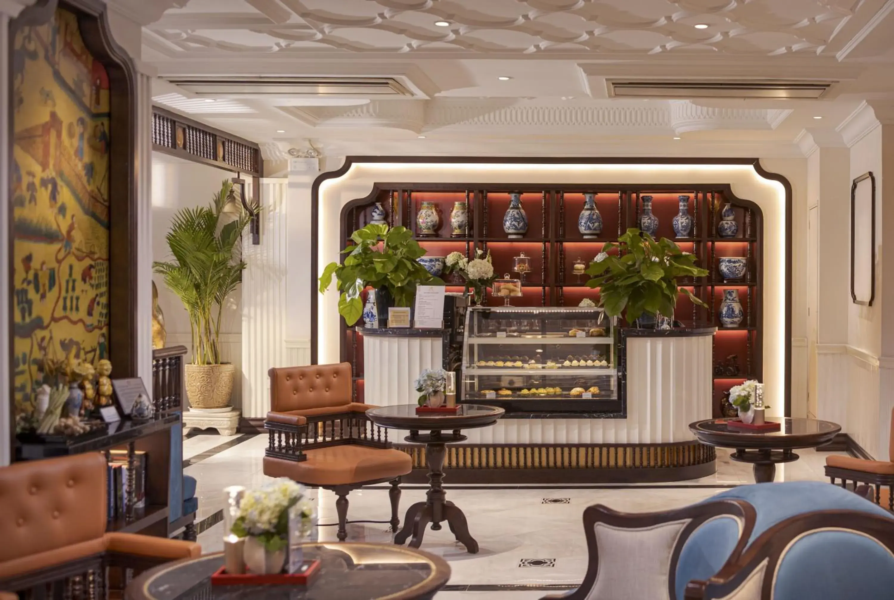 Lobby or reception in Hanoi Tirant Hotel Lobby or reception in Hanoi Tirant Hotel