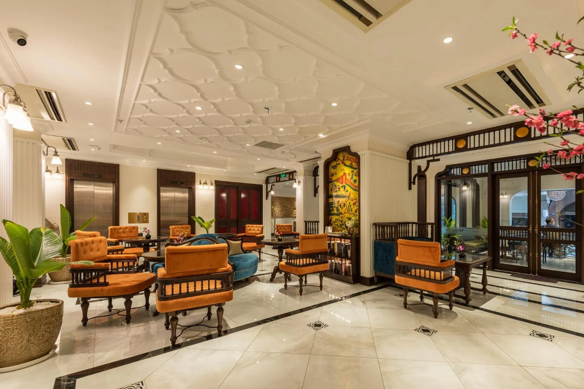 Lobby or reception in Hanoi Tirant Hotel