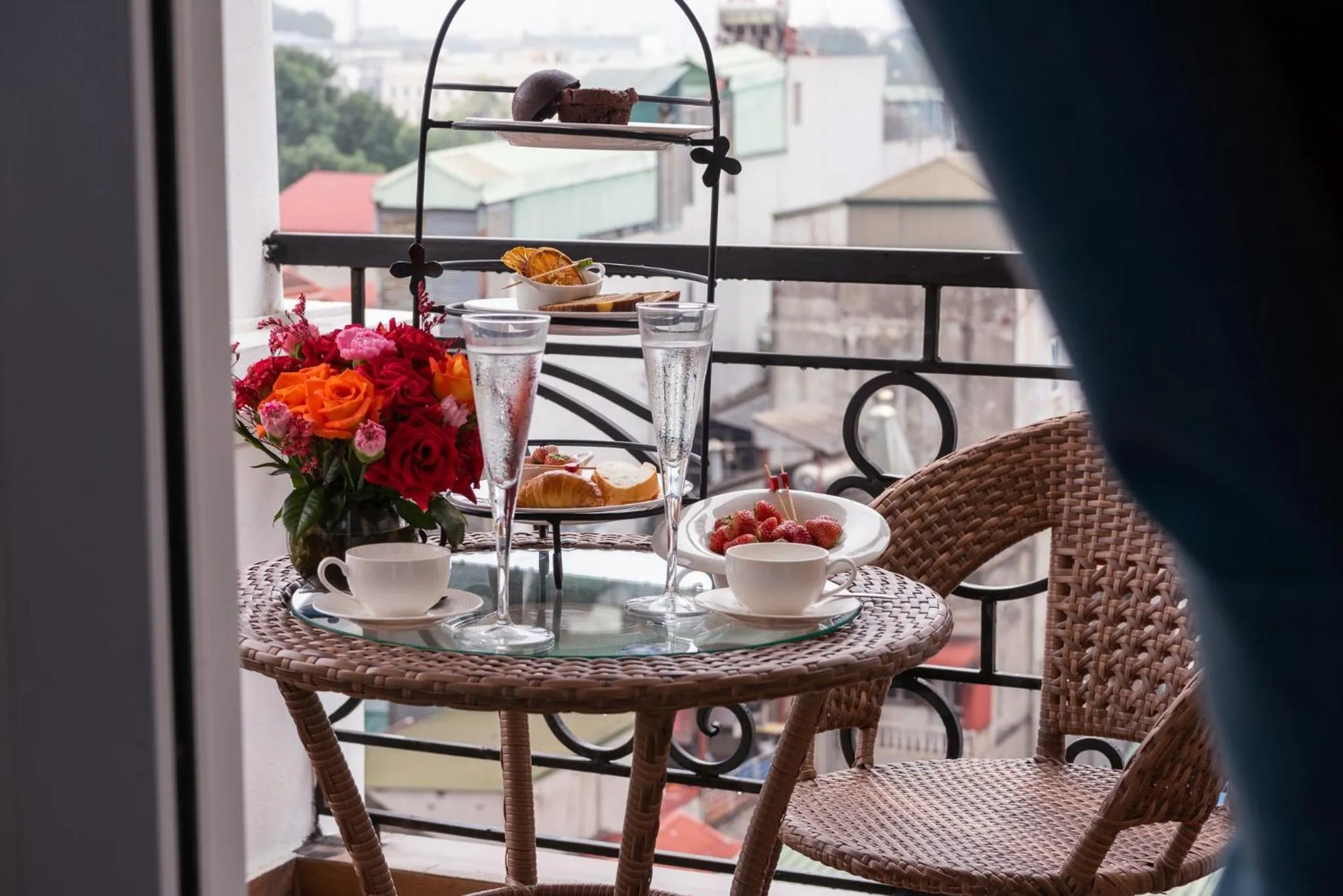 View (from property/room) in Hanoi Tirant Hotel