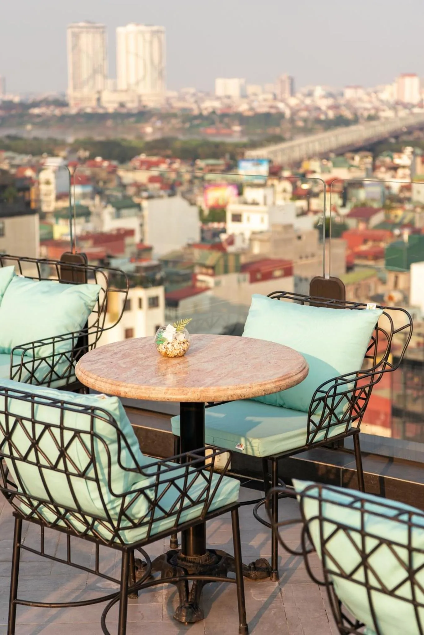 Patio in Hanoi Tirant Hotel