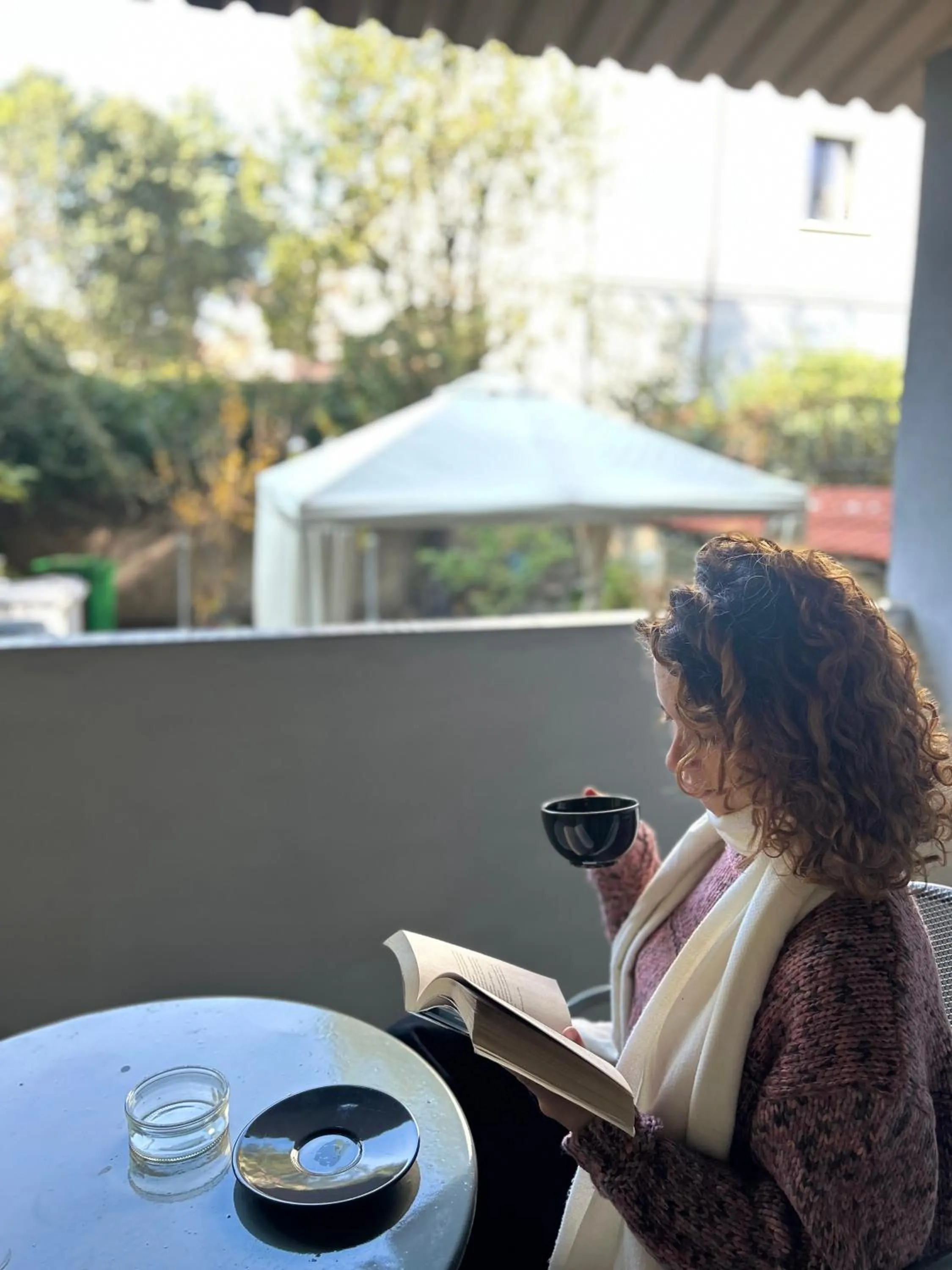 Balcony/Terrace in Boutique Hotel Calais Milano