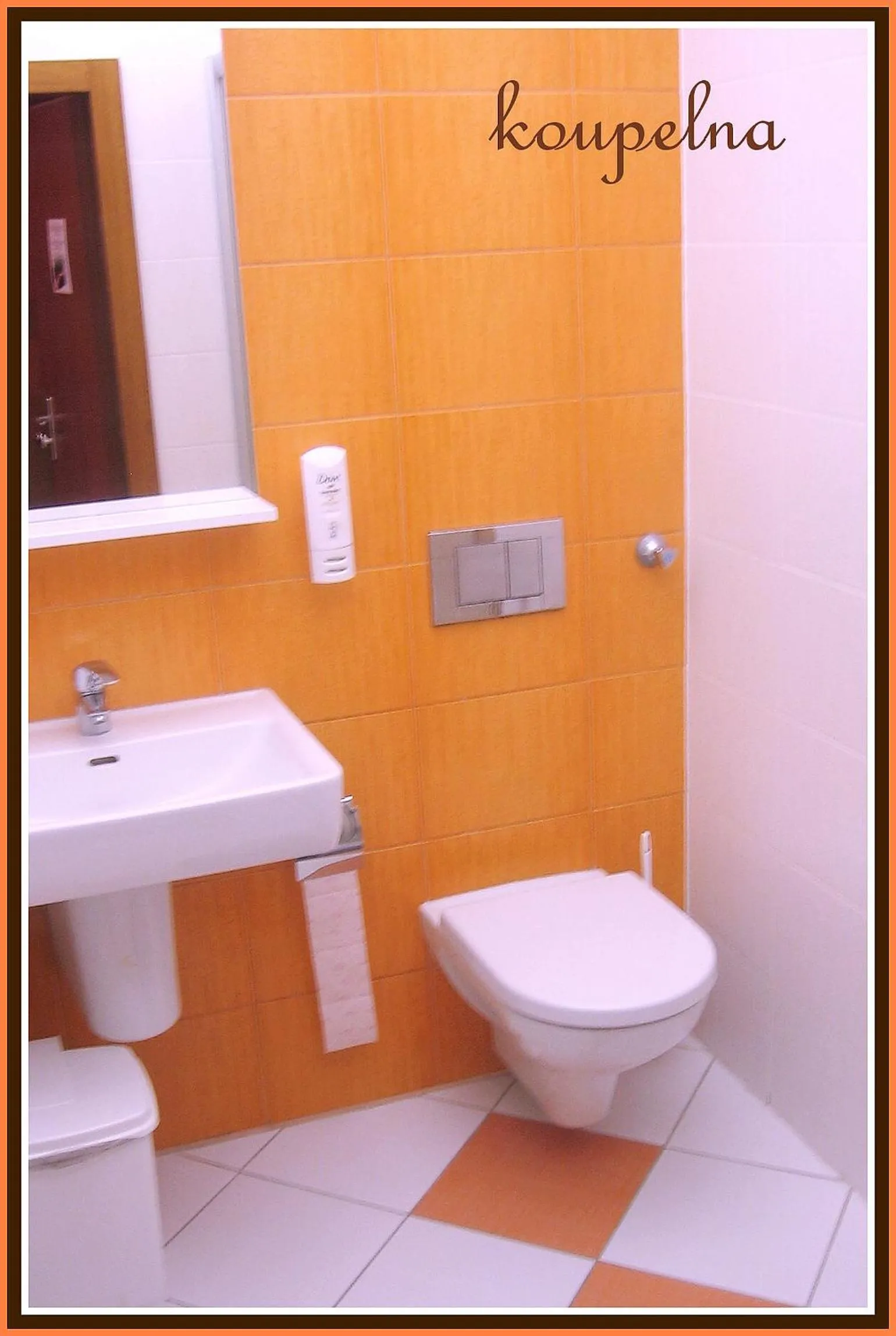 Bathroom in Hotel Skalní Mlýn