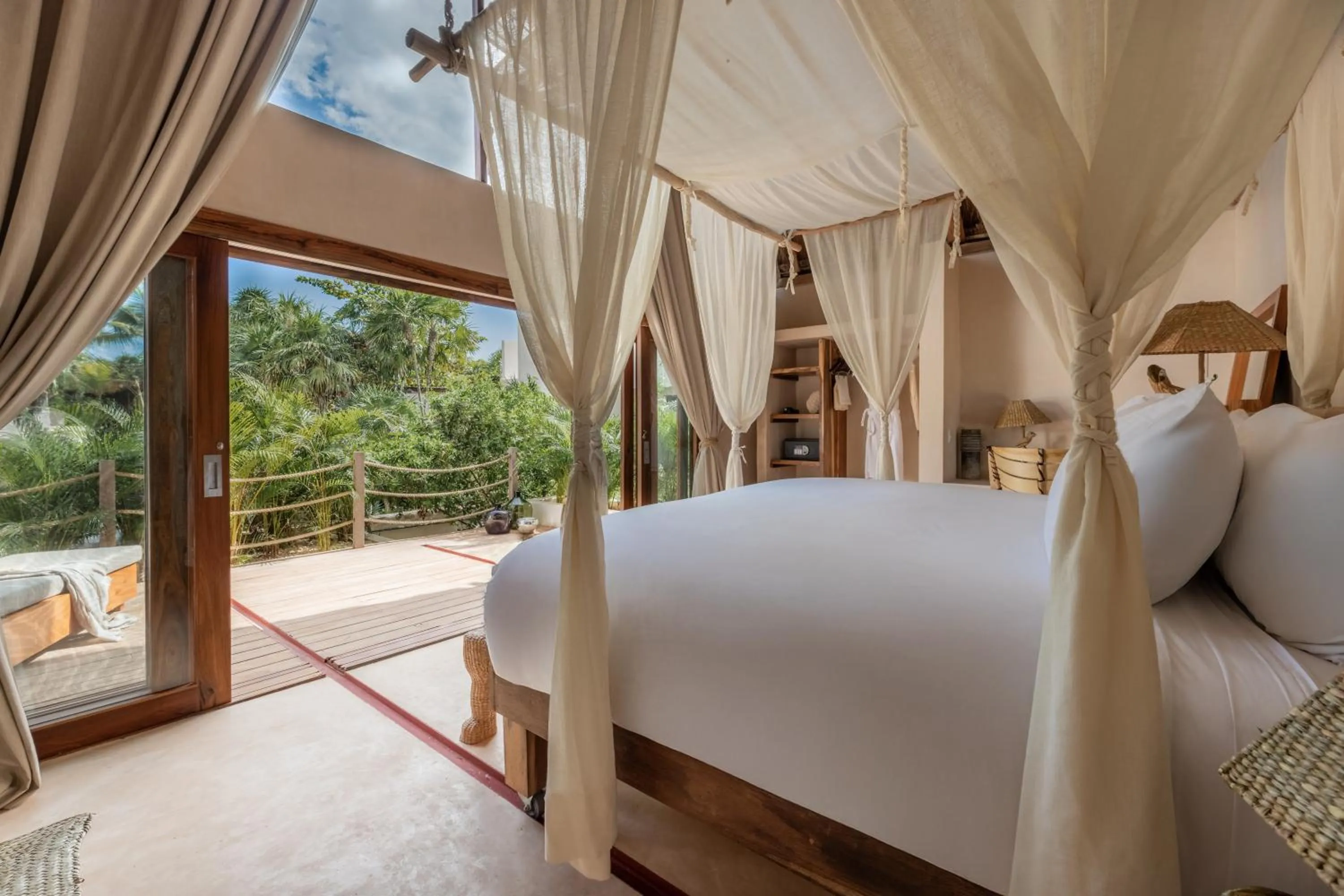 Bed in La Valise Tulum, Member of Small Luxury Hotels