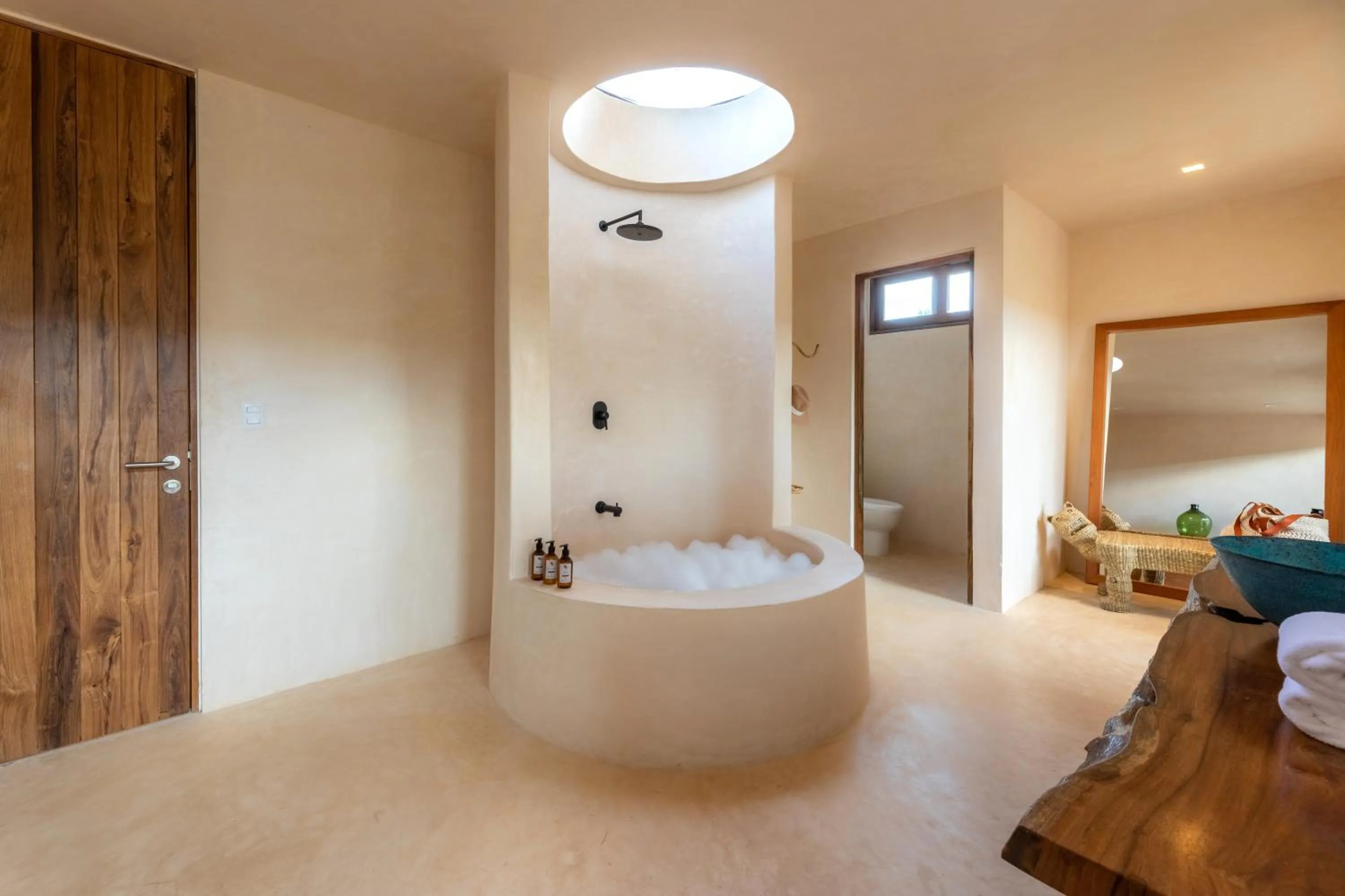 Bathroom, Bed in La Valise Tulum, Member of Small Luxury Hotels
