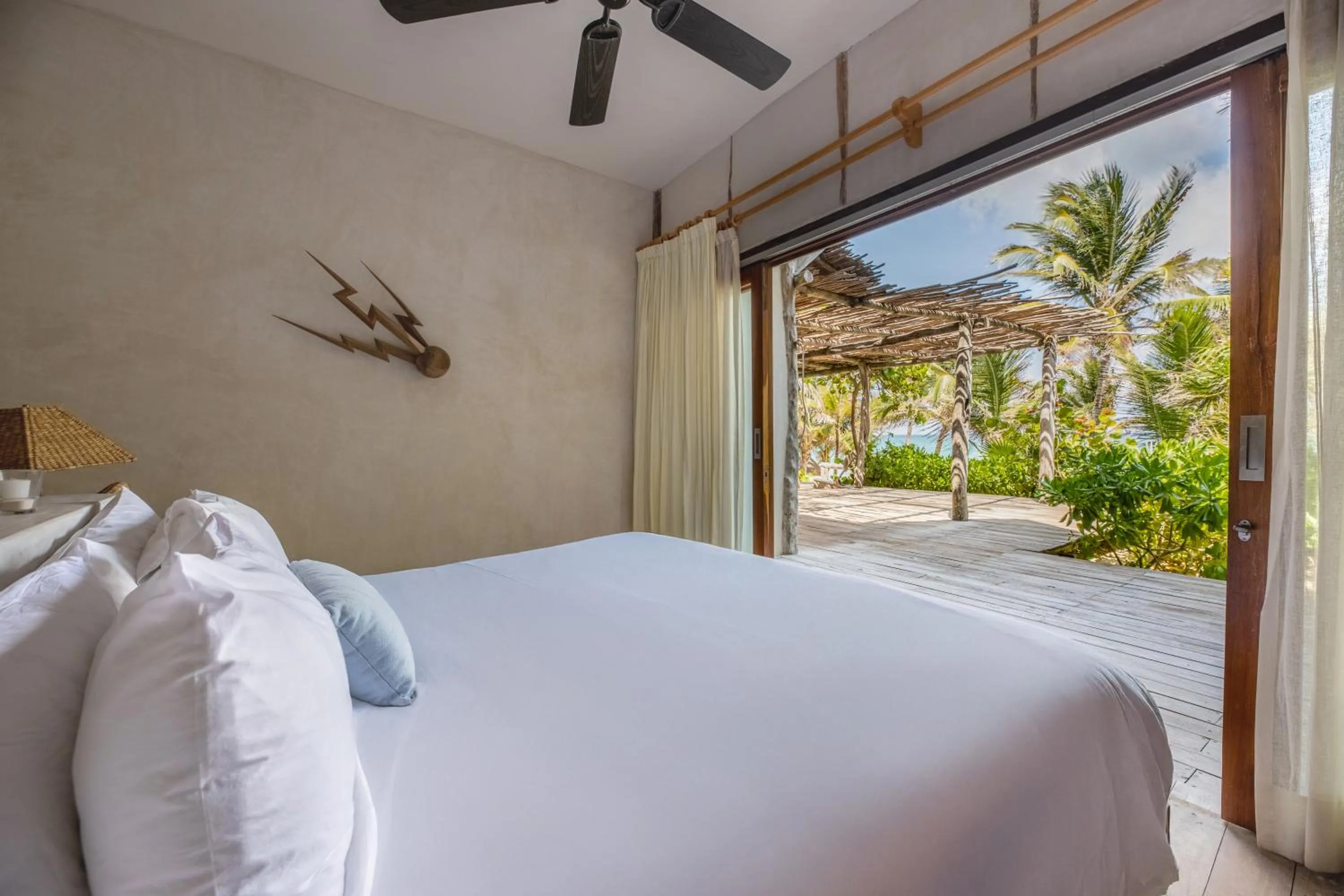 Bed in La Valise Tulum, Member of Small Luxury Hotels