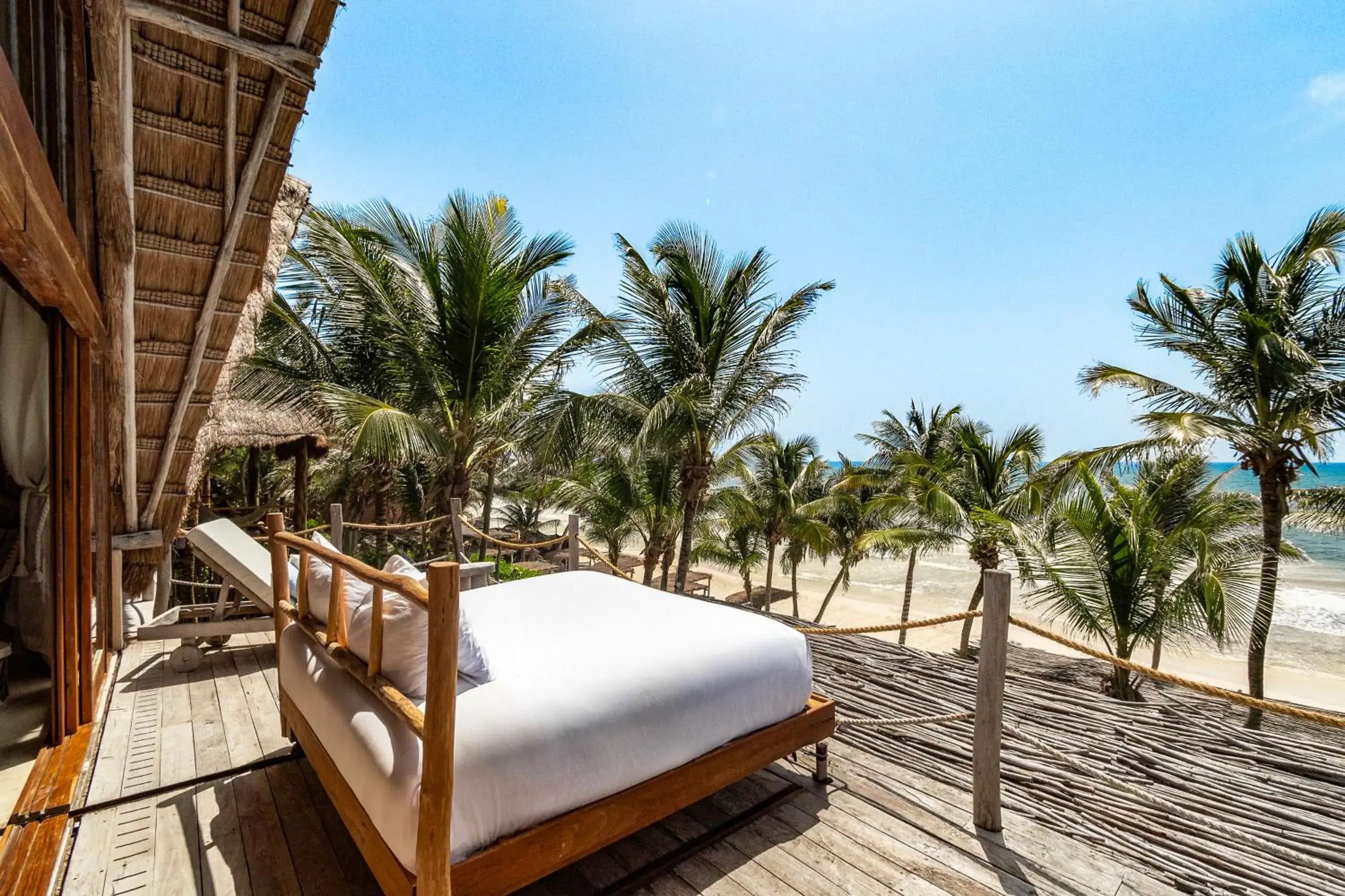 Beachfront Master Suite in La Valise Tulum, member of Small Luxury Hotels Beachfront Master Suite in La Valise Tulum, member of Small Luxury Hotels