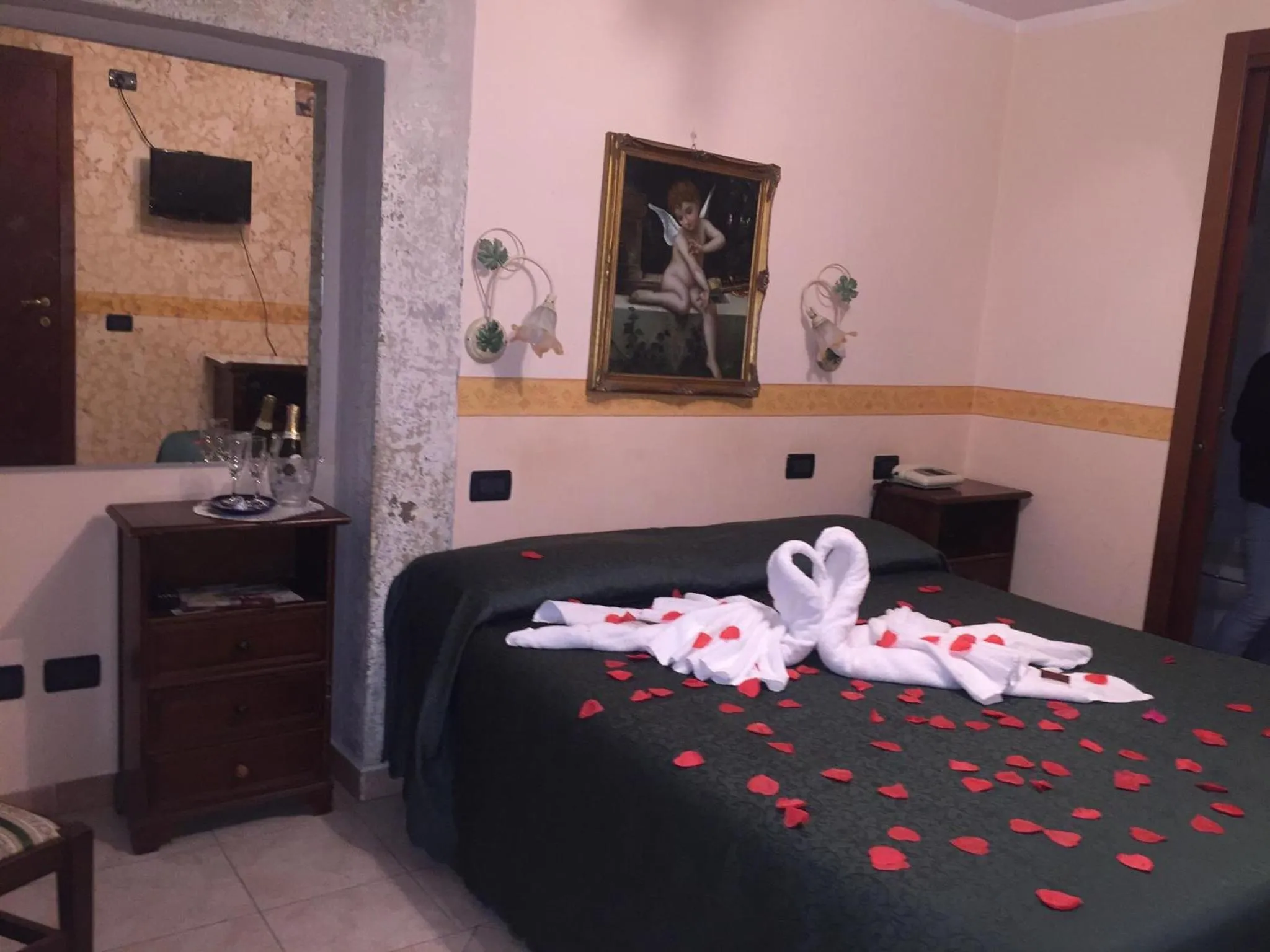 Bed in Villa Altieri