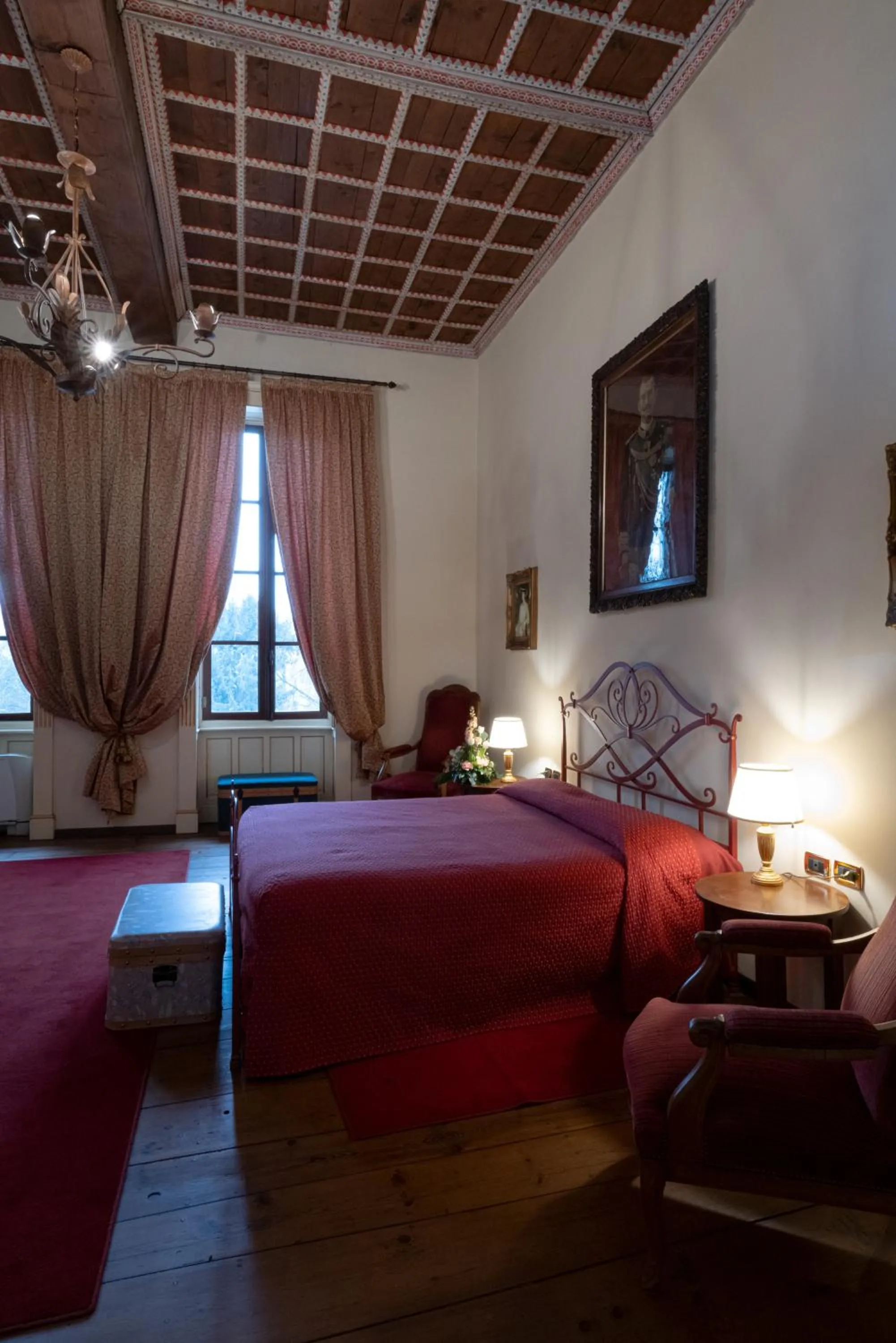 TV and multimedia, Bed in Villa Soleil