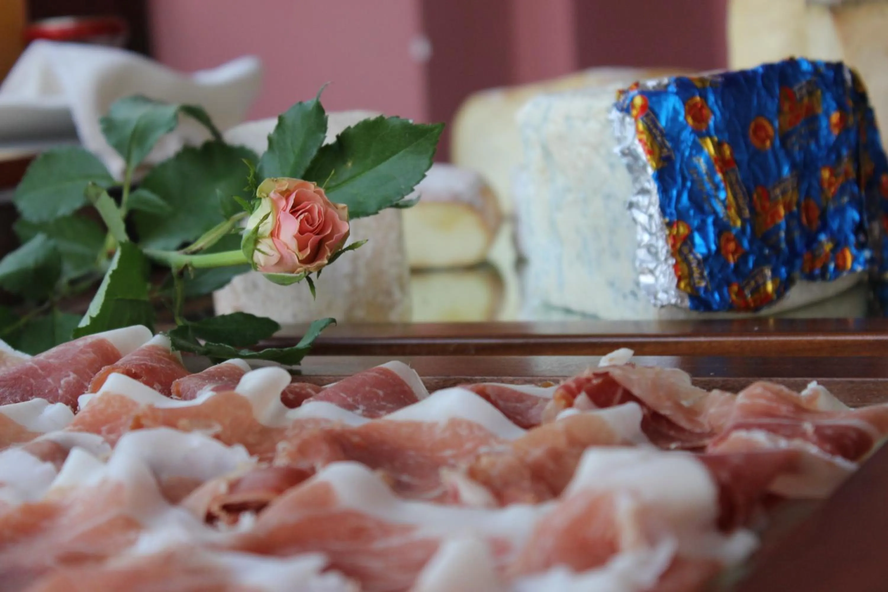 Food close-up in Villa Soleil