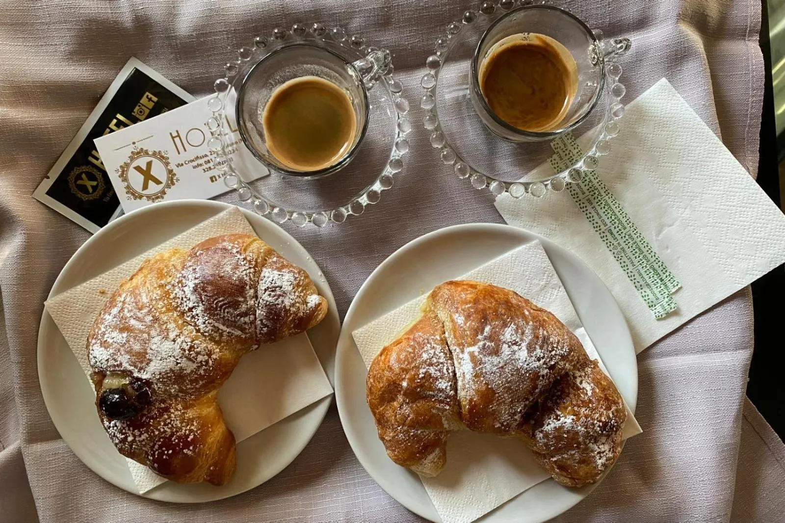 Breakfast in X Hotel