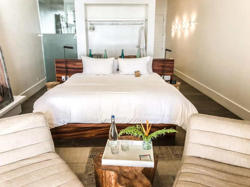 Bed in Ibagari Boutique Hotel