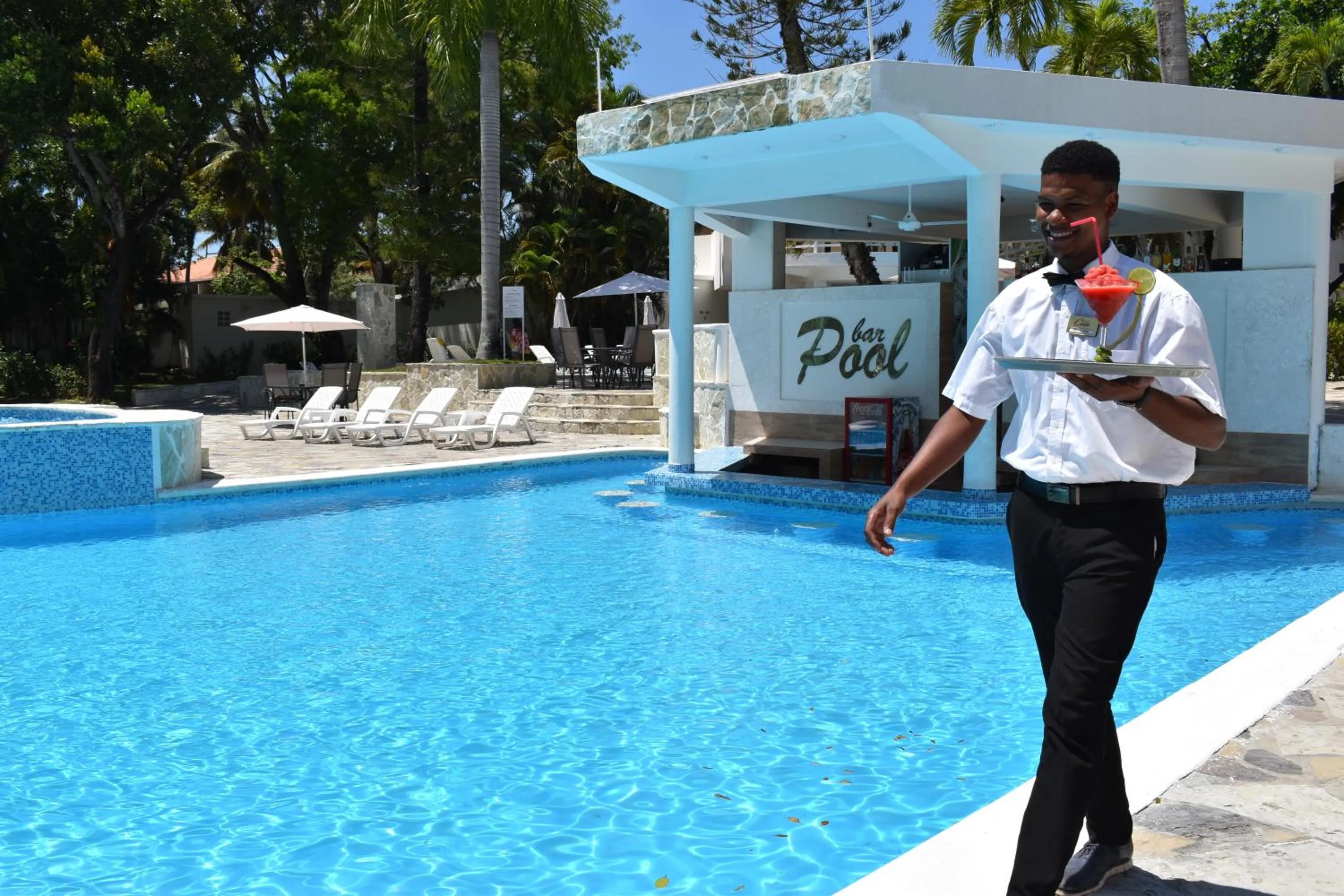 Swimming pool in Tropical Casa Laguna