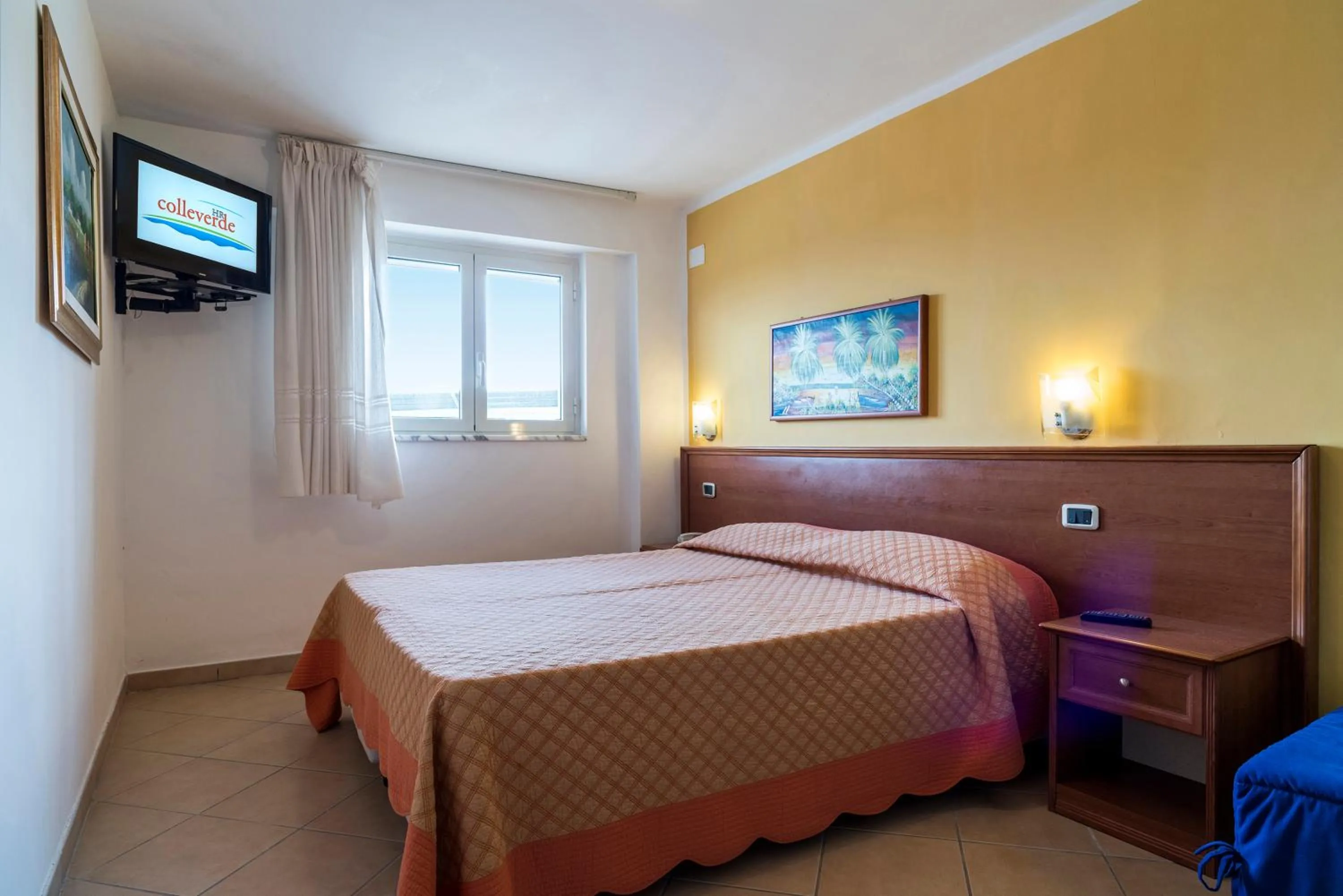 Bedroom, Bed in Hotel Ristorante Colleverde