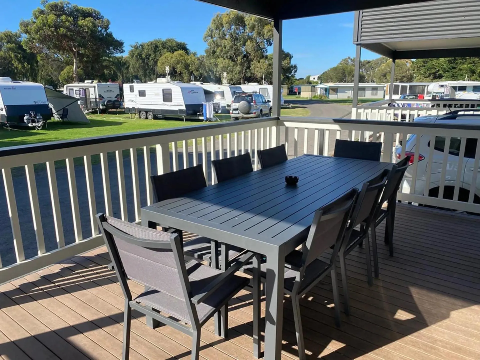 Balcony/Terrace in Victor Harbor Holiday Park