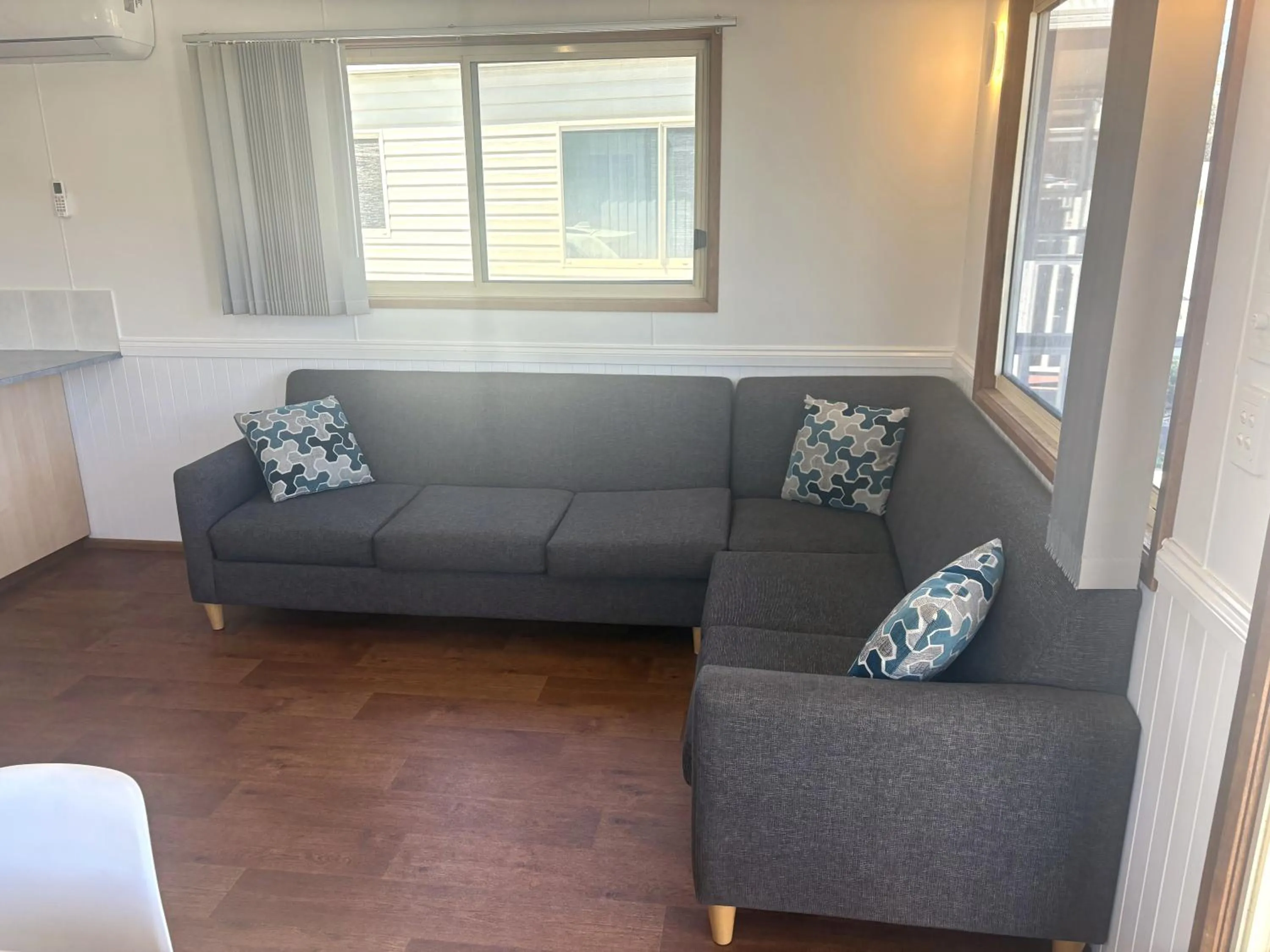 Living room in Victor Harbor Holiday Park