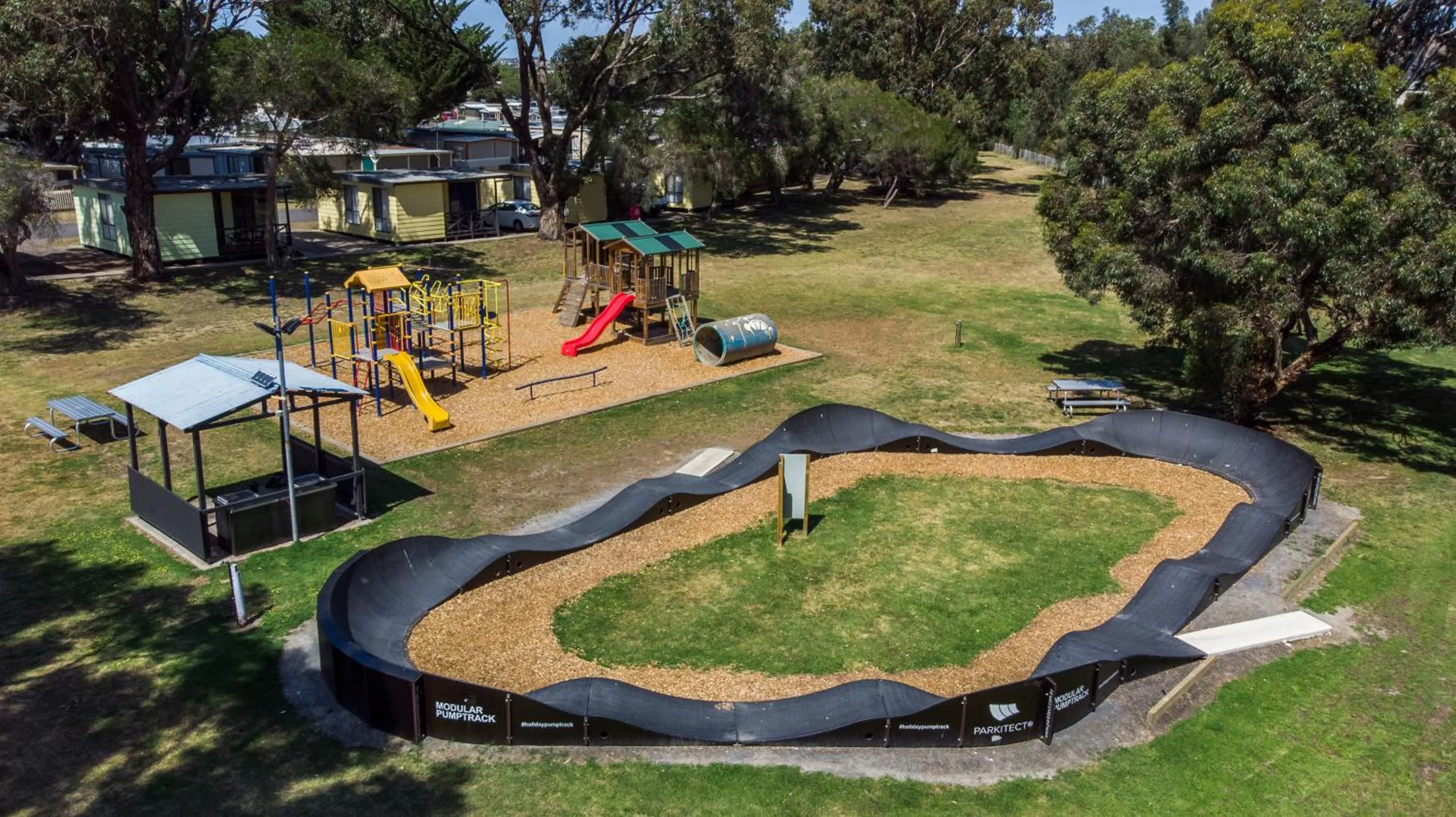 Children play ground in Victor Harbor Holiday Park
