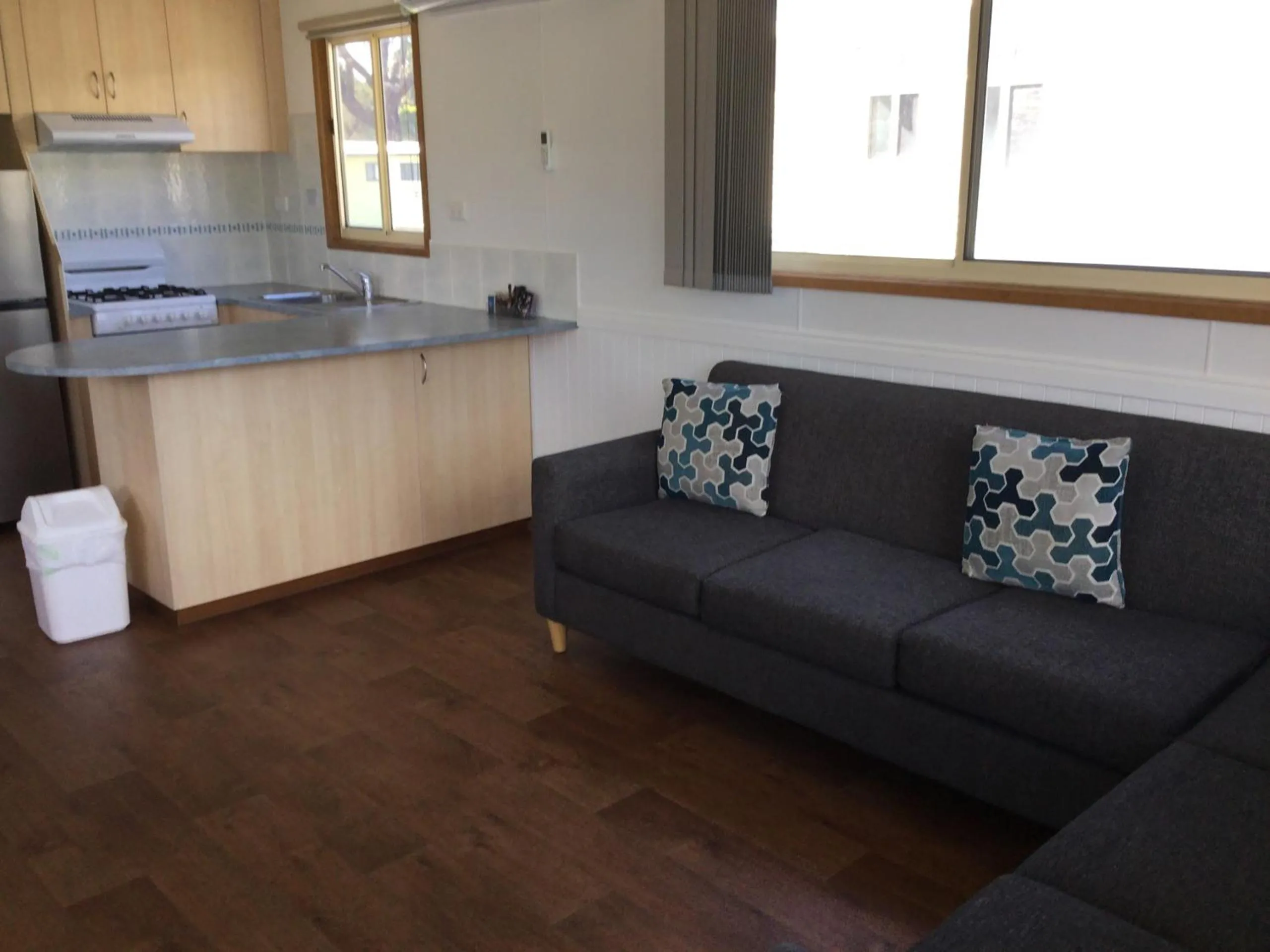 Living room in Victor Harbor Holiday Park