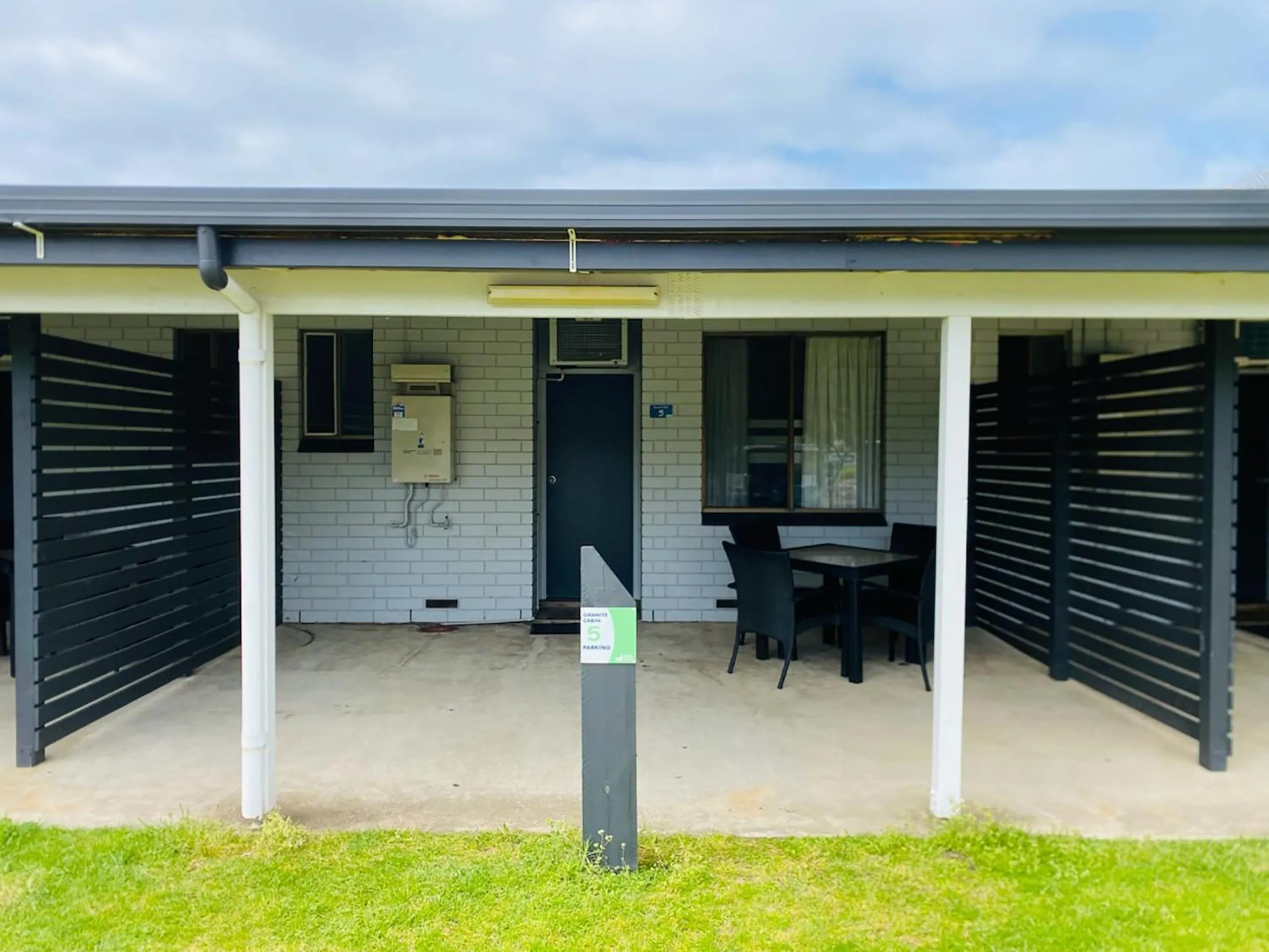 Patio in Victor Harbor Holiday Park