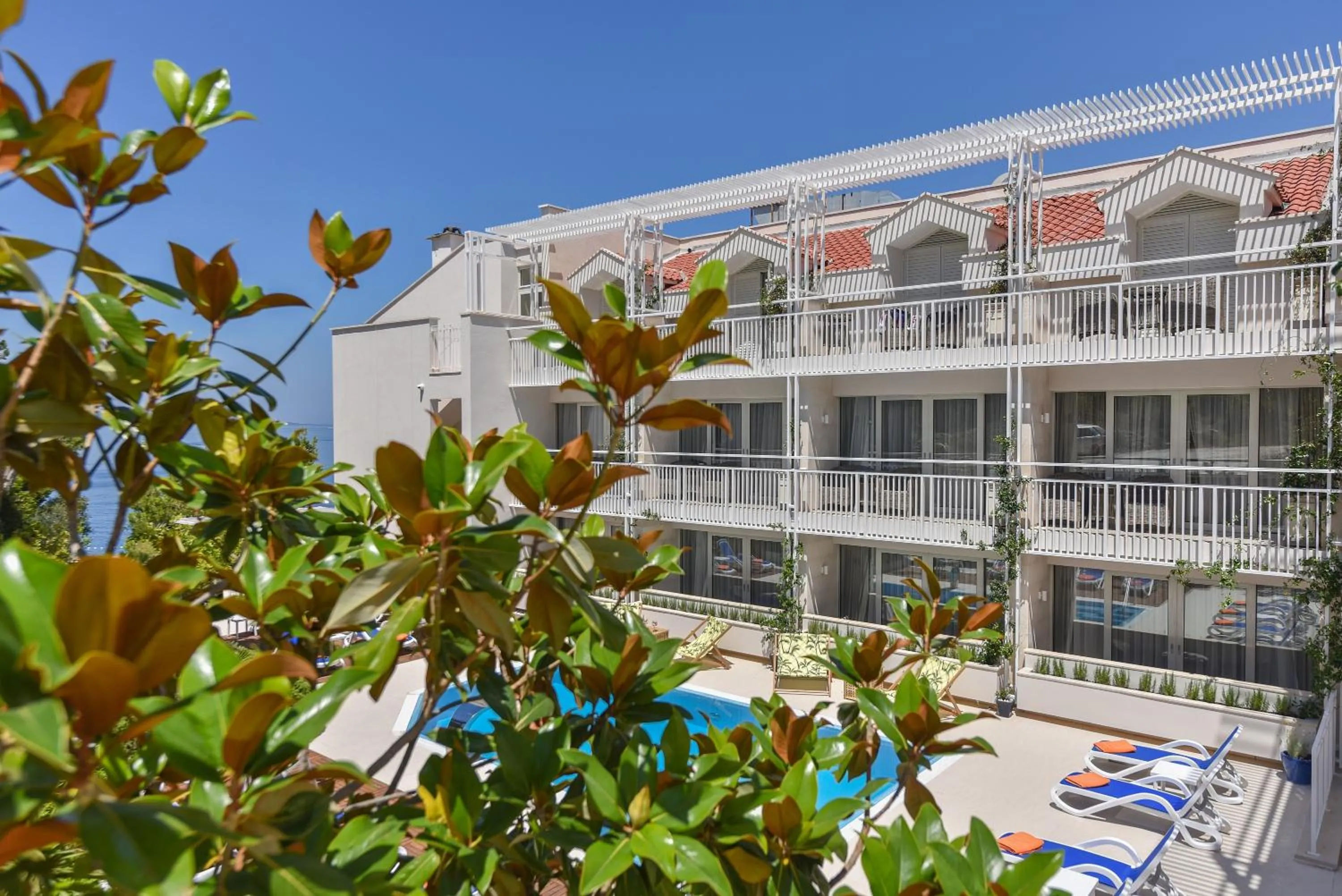 Swimming pool in Hotel Osejava