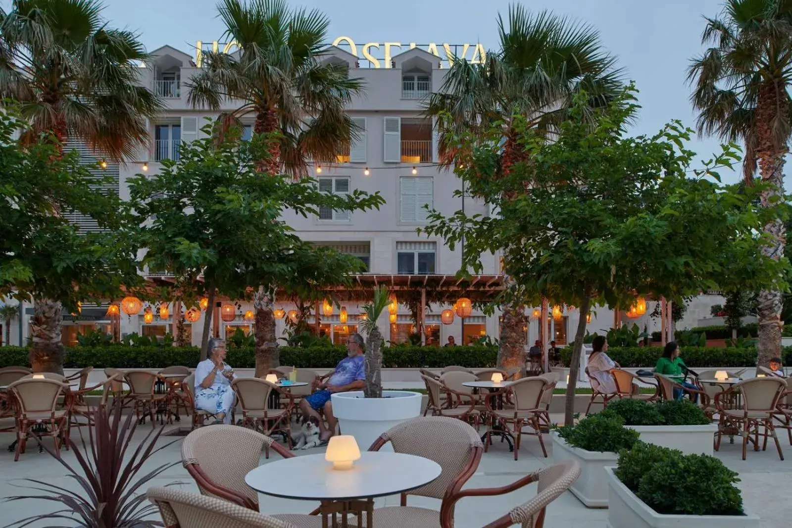 Property building in Hotel Osejava Property building in Hotel Osejava