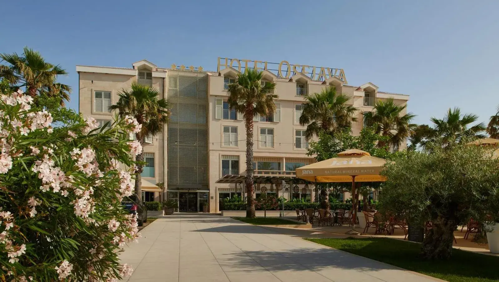 Property building in Hotel Osejava Property building in Hotel Osejava