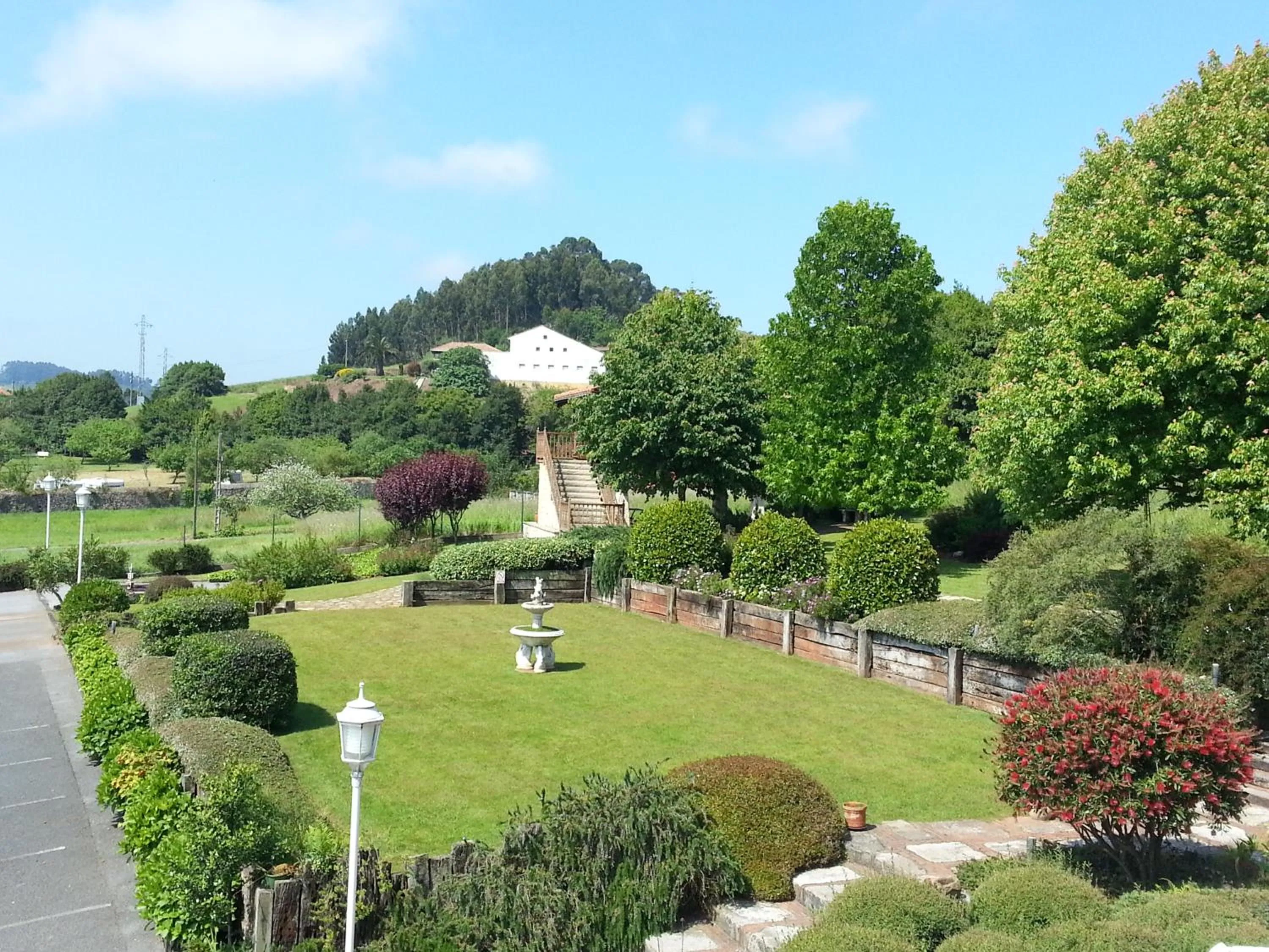 Garden view in Hotel y Casona El Carmen