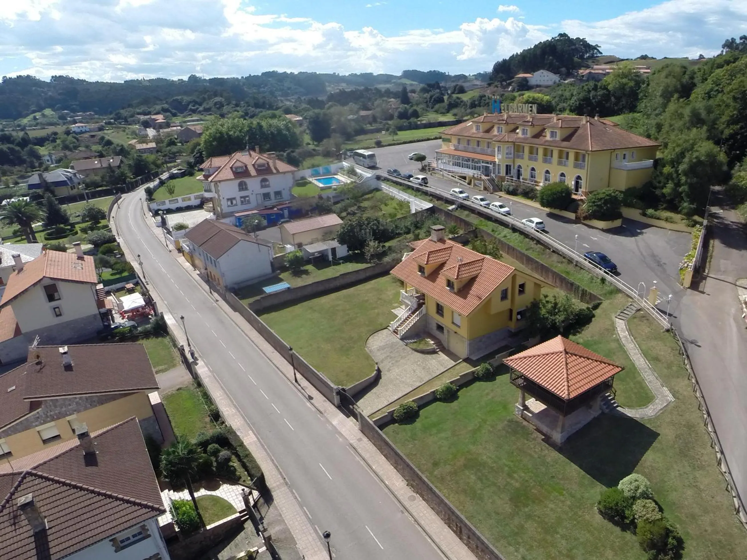 Bird's eye view in Hotel y Casona El Carmen