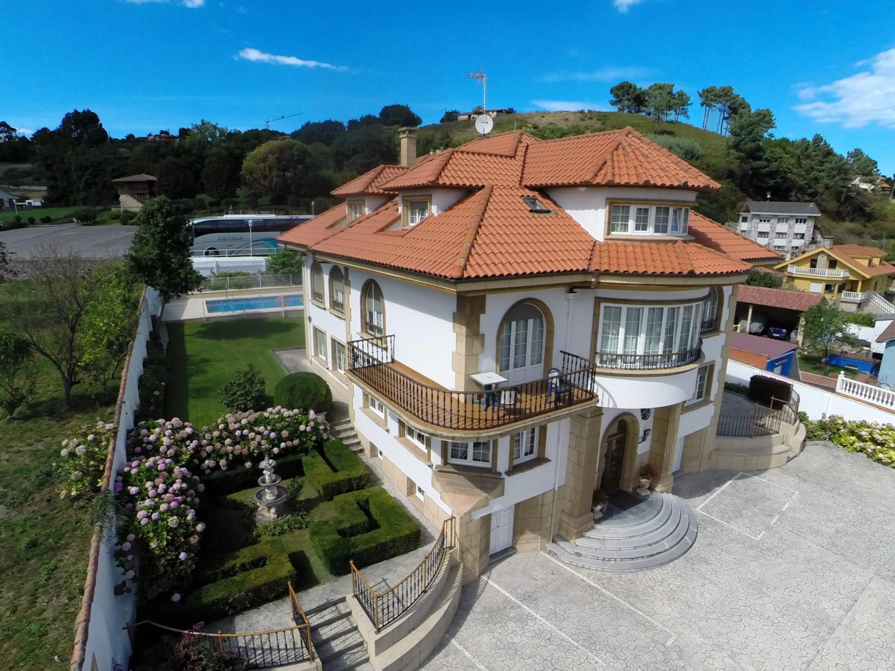 Bird's eye view in Hotel y Casona El Carmen