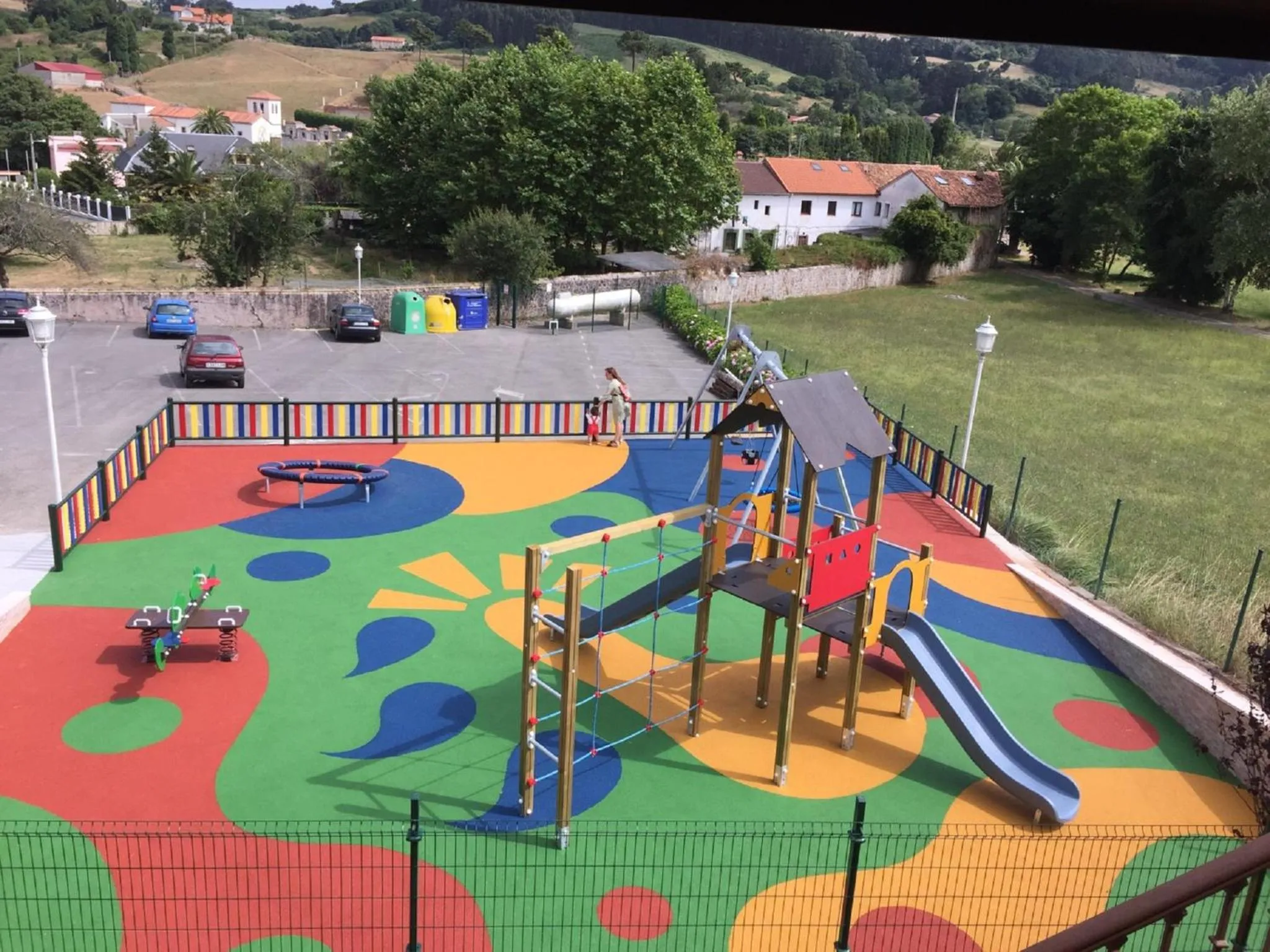 Children play ground in Hotel y Casona El Carmen