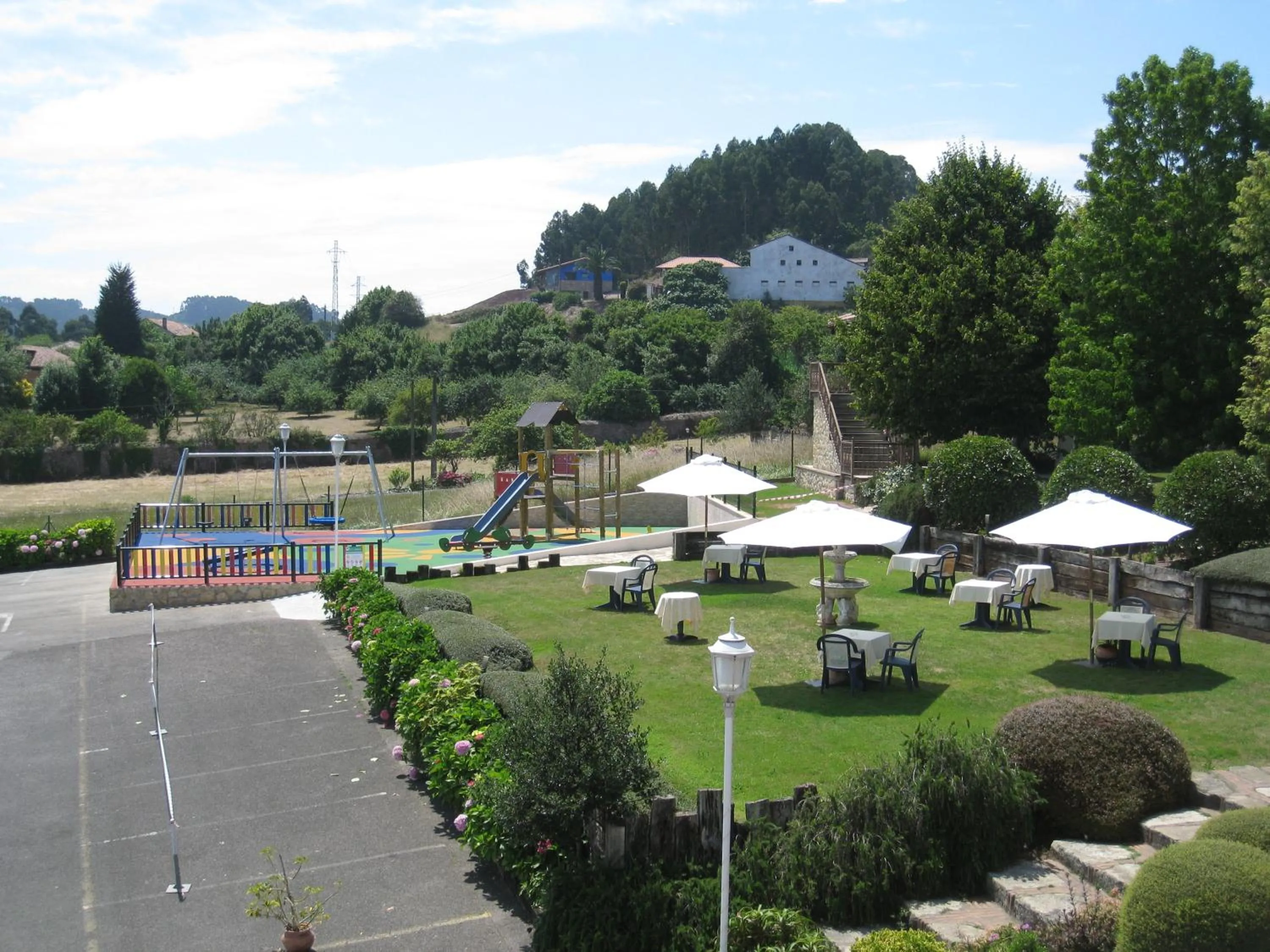 Garden in Hotel y Casona El Carmen