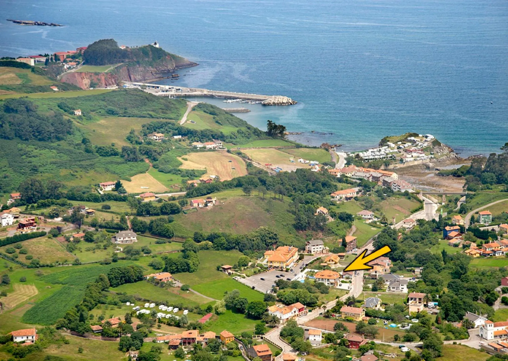 Bird's eye view in Hotel y Casona El Carmen