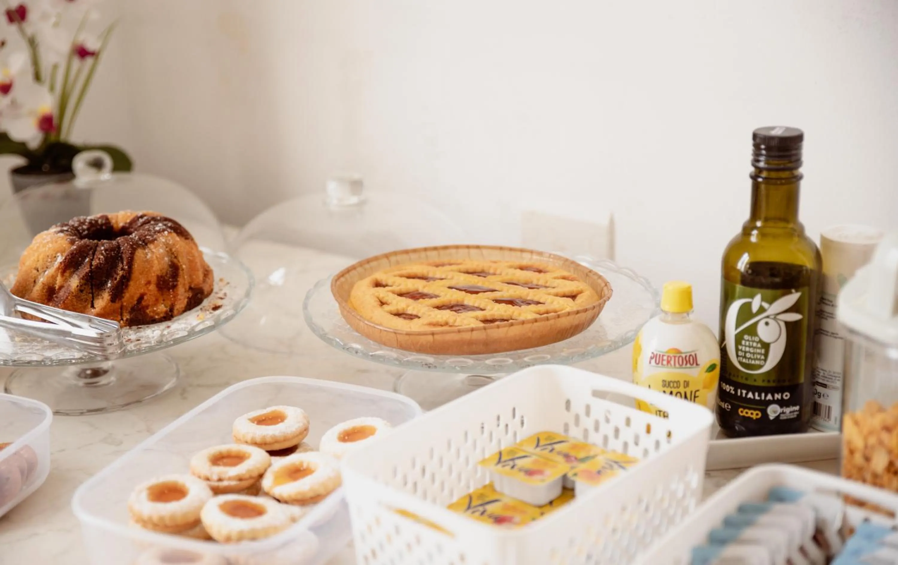 Food and drinks in B&B Toscana