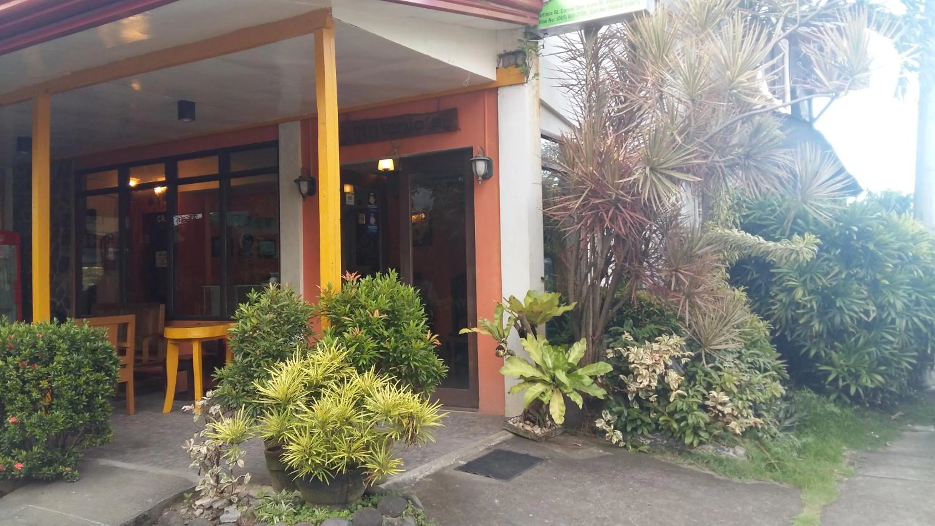 Facade/entrance in Antonio's Pension House